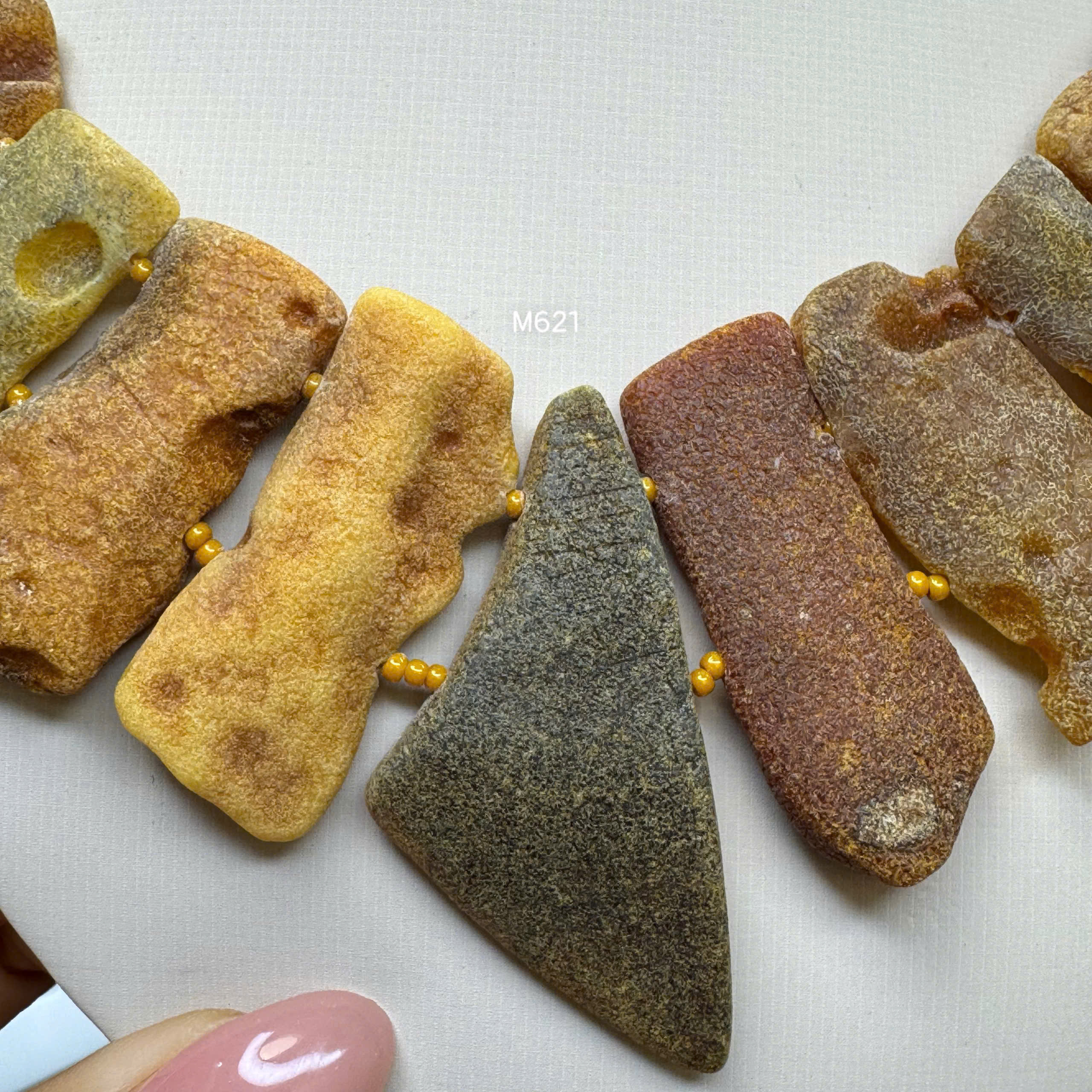 Vòng Cổ Bản Thô Nguyên Khối - M621_thumbnail_3