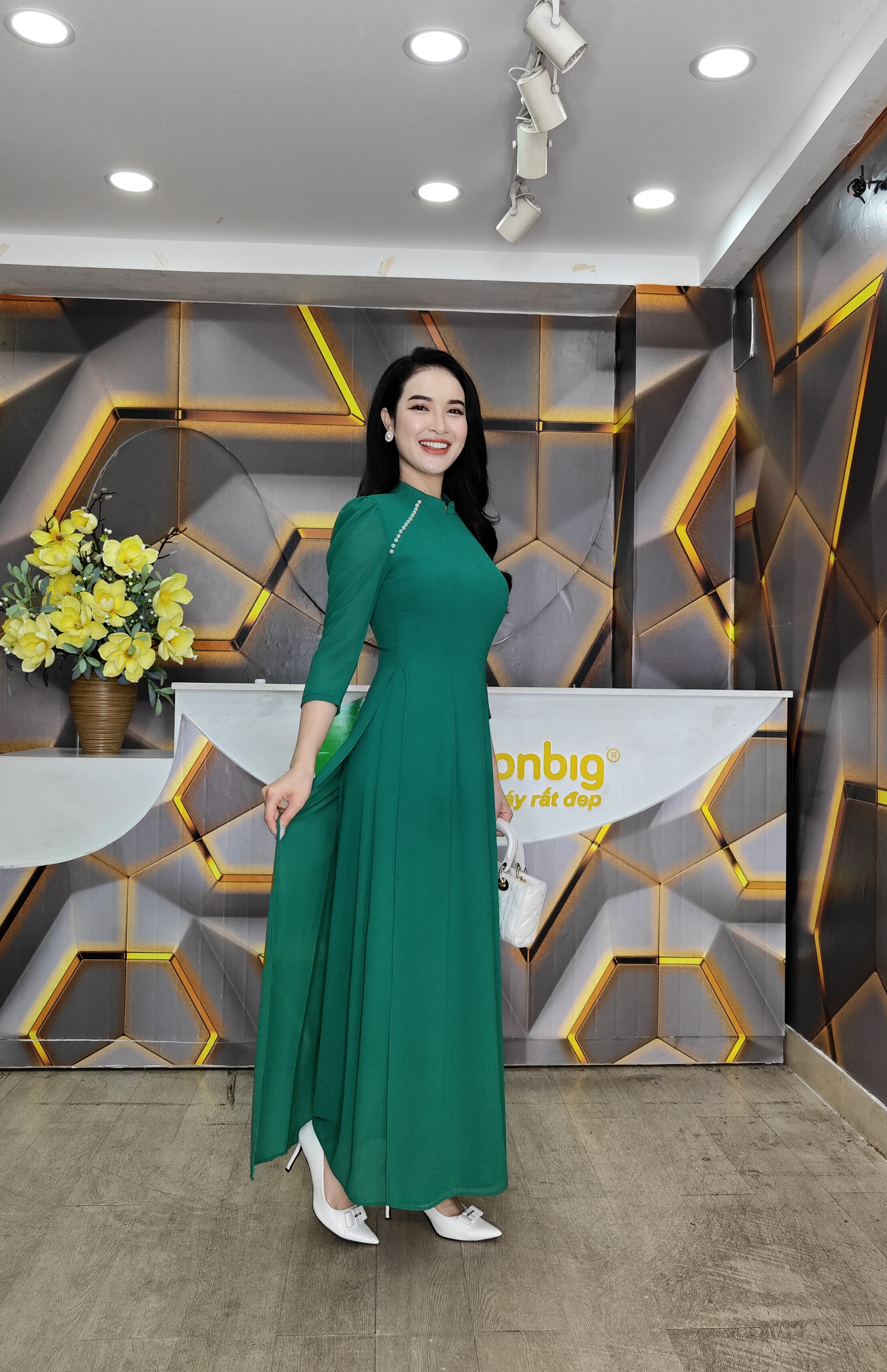 Đầm giả áo dài - Y1367 - Thương hiệu Zonbig_thumbnail_9
