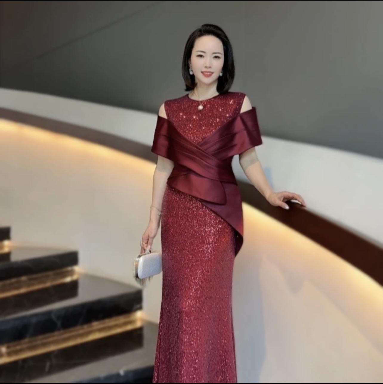 Đầm kim sa tôn dáng cao cấp_thumbnail_3