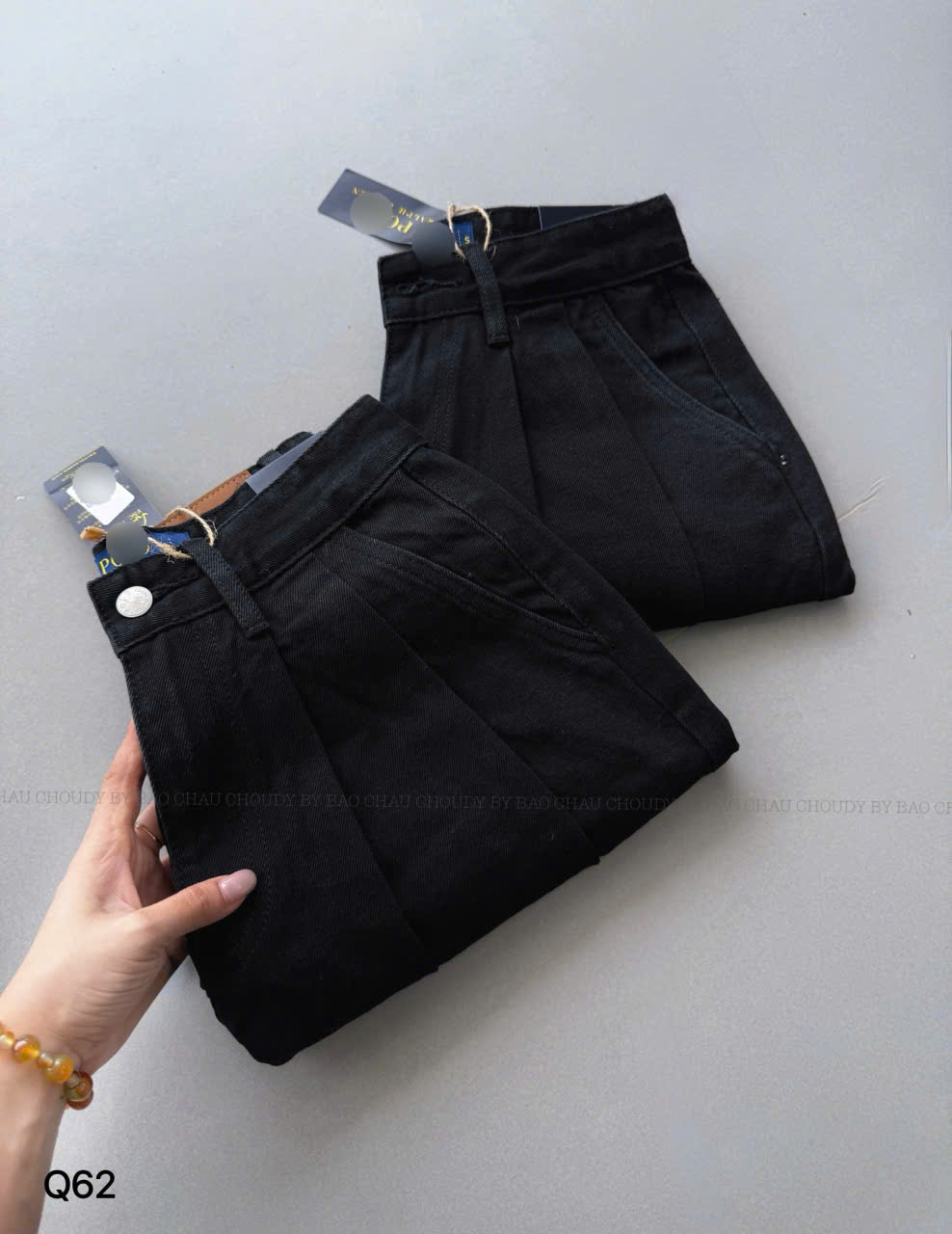 Q62 QUẦN SHORT JEAN ĐEN_thumbnail_3