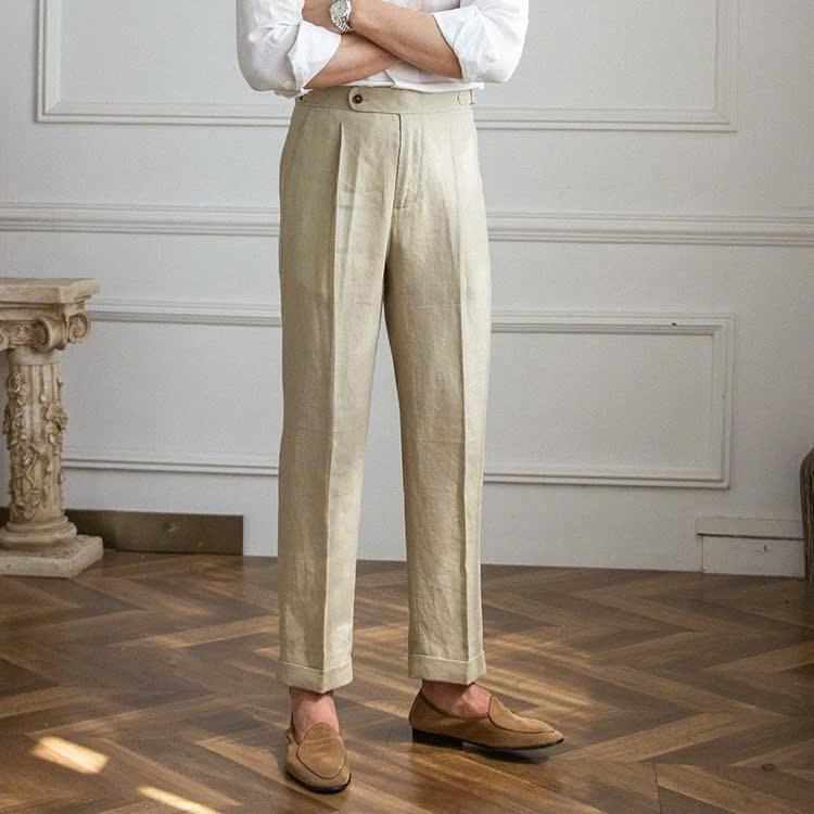 Sidetab Linen Trousers – Season 3_thumbnail_11