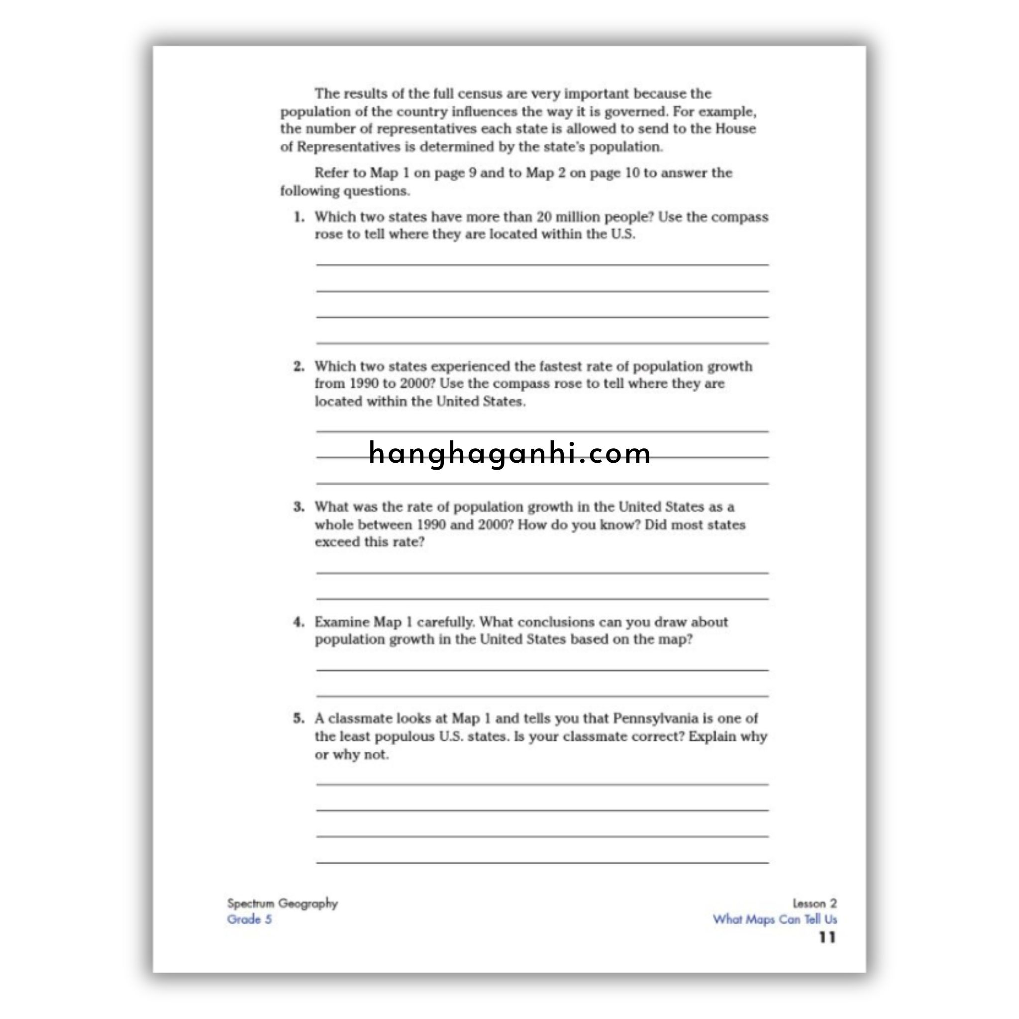 Sách Spectrum Geography Workbook Grade 5_thumbnail_7