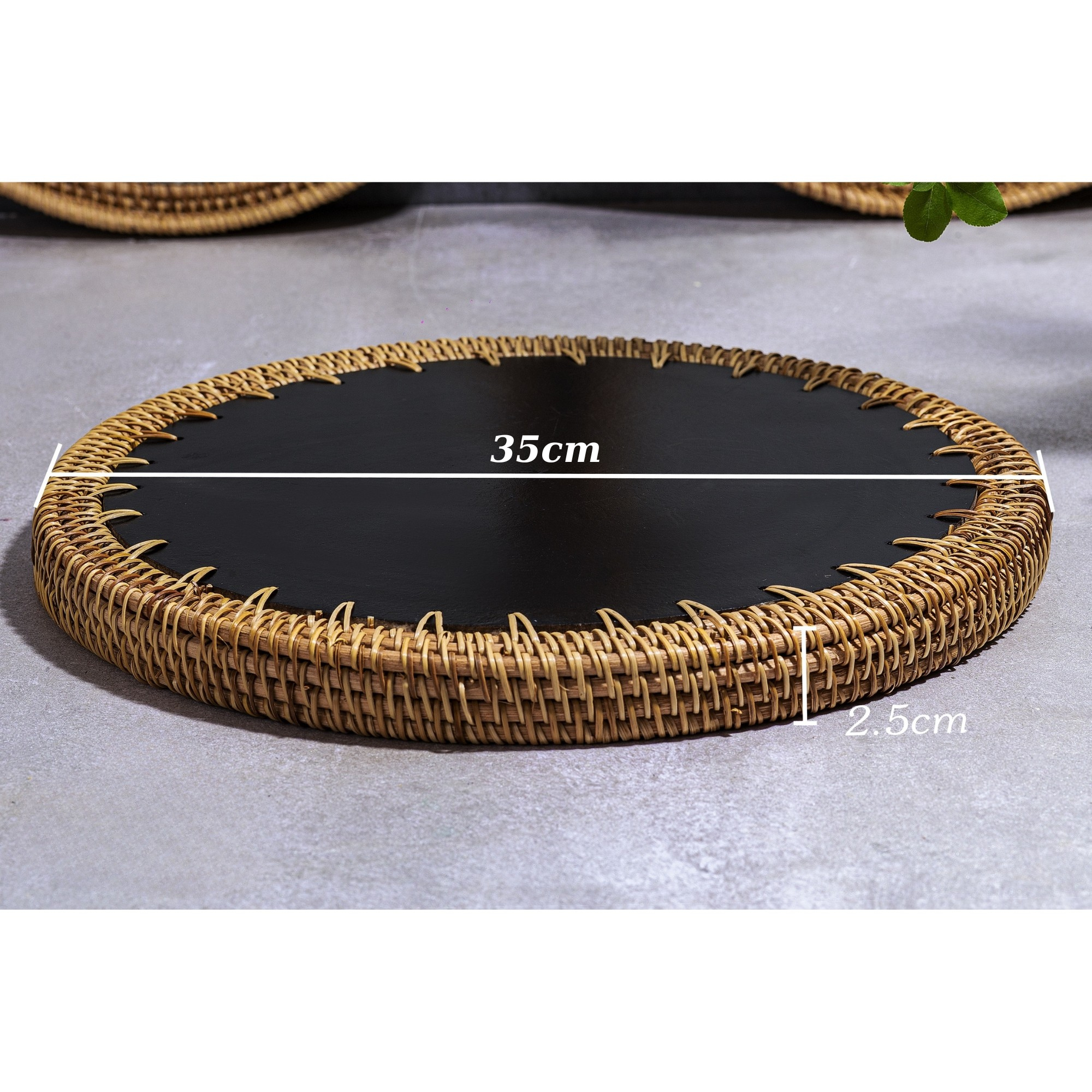 Mother Of Pearl Rattan Tray MD004_thumbnail_4