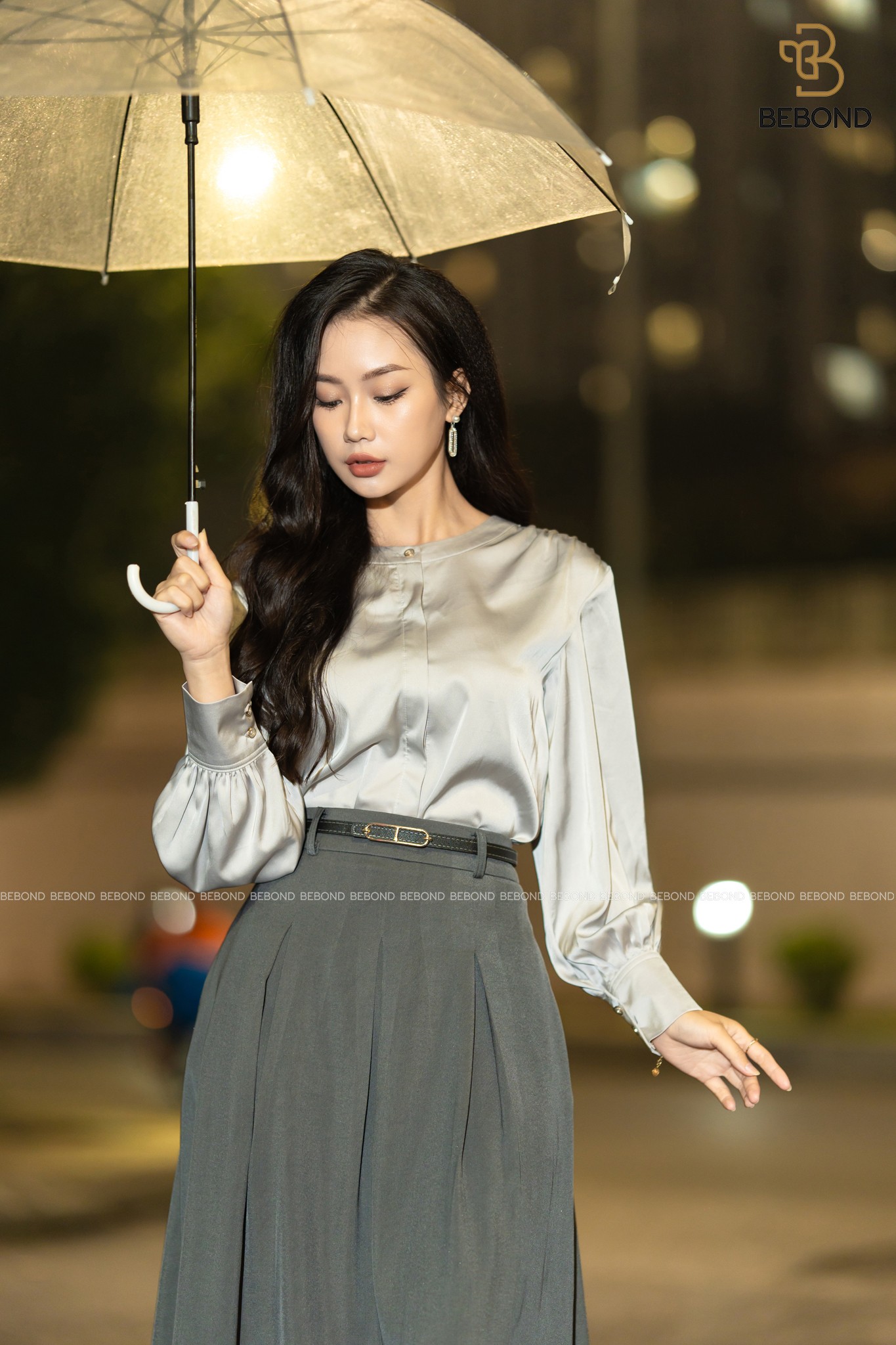 ÁO SƠ MI CỔ TÀU TAY BỒNG - NICOLE TOP_thumbnail_3
