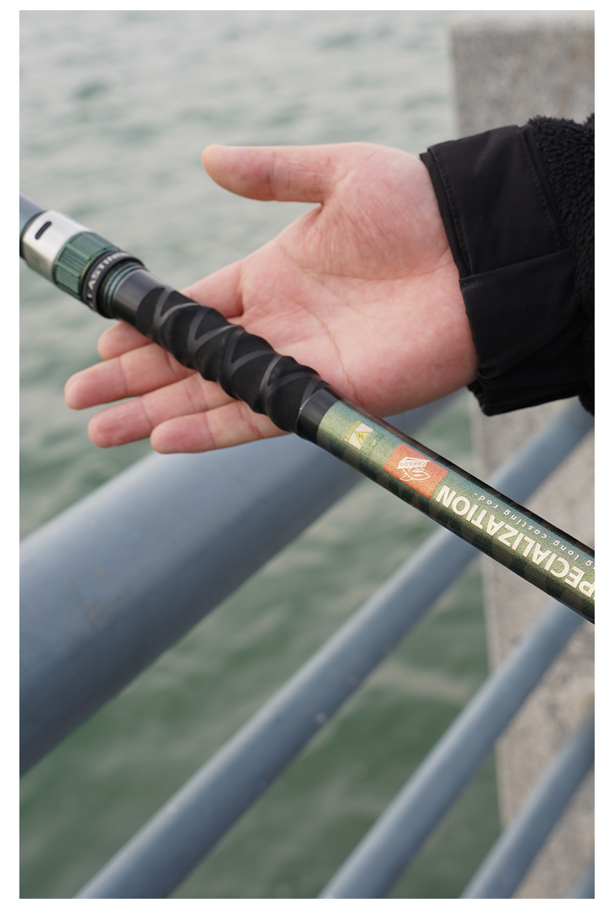 CẦN CÂU LỤC 3 KHÚC FUJI LAM PHONG ZHAN FU-V – SURF LEADER NÉM XA SIÊU LỰC_thumbnail_6