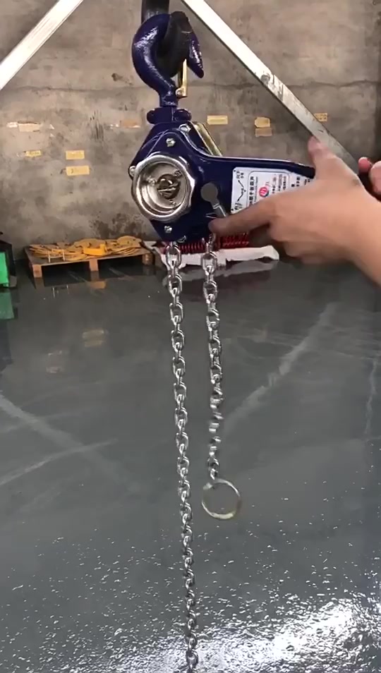 Pa Lăng Xích Lắc Tay Trọng Tải 2 Tấn Xích Dài 1,5 Mét, Nâng Hàng - Kéo Hàng