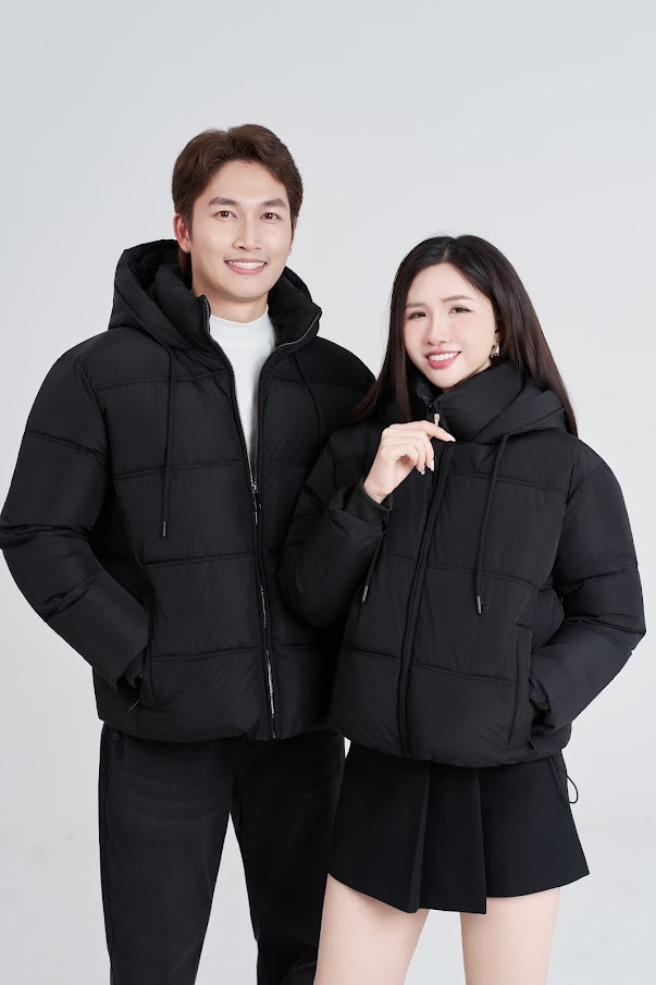 25AB192-Áo phao béo NAM GUNO có mũ siêu ấm 290126