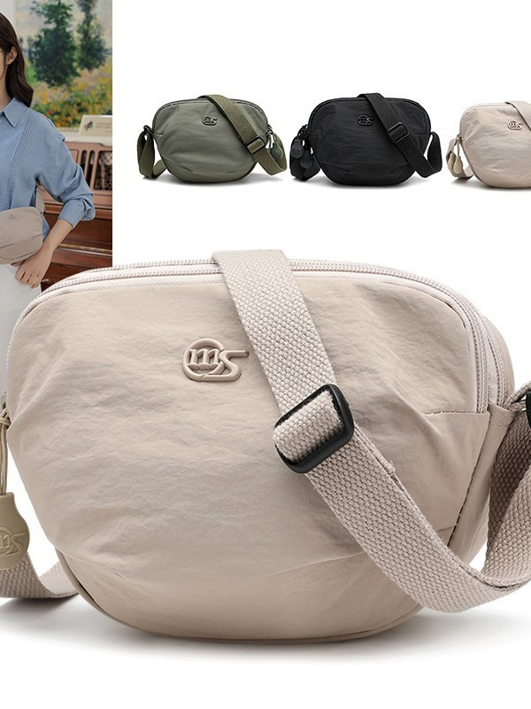 Túi đeo chéo nữ Nylon nhẹ Túi đeo vai nữ thời trang hình con sò thích hợp cho du lịch và sử dụng hàng ngày {TDC-NY-08}_thumbnail_26