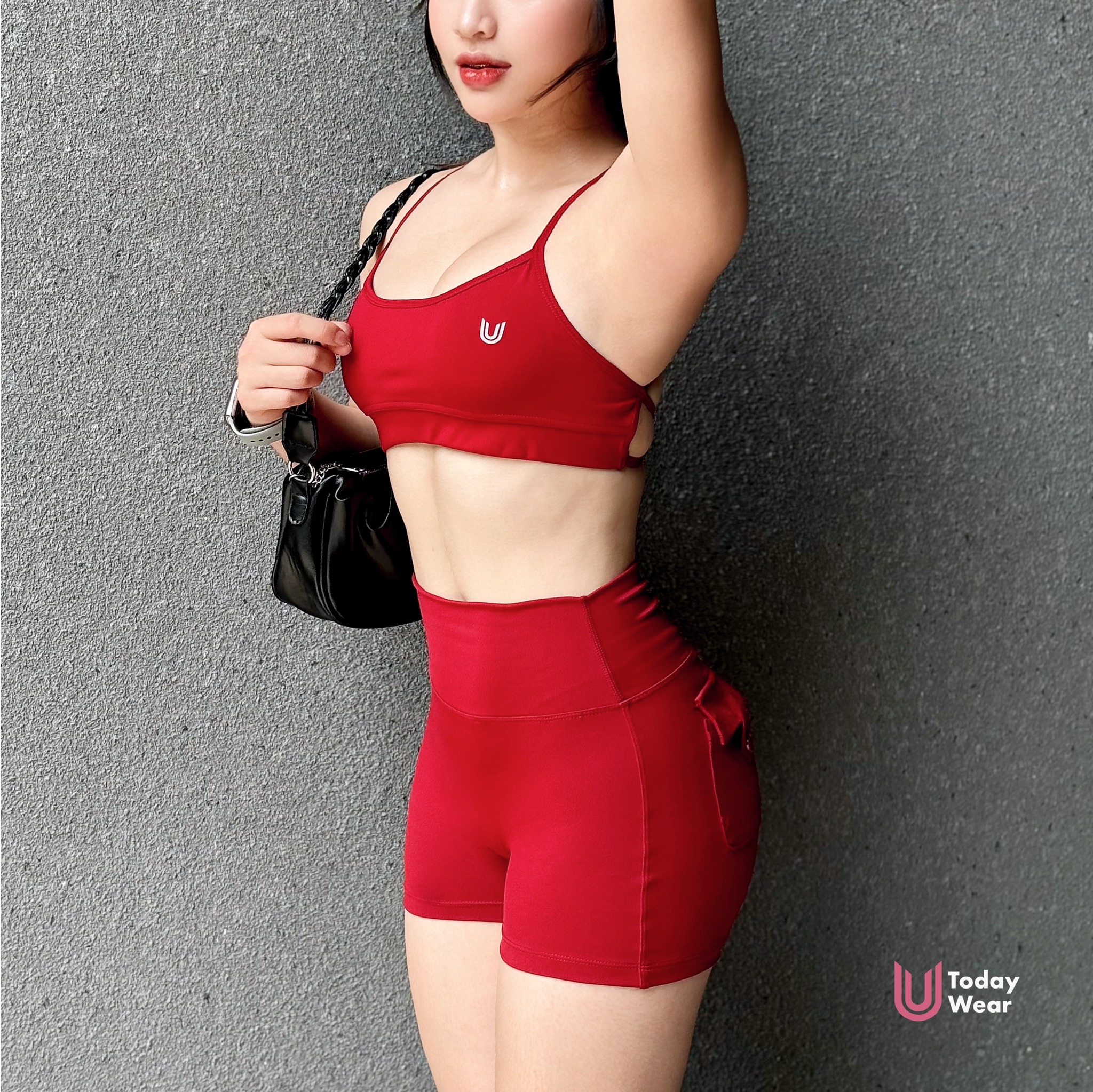 Quần đùi thể thao nữ Box Short_thumbnail_4