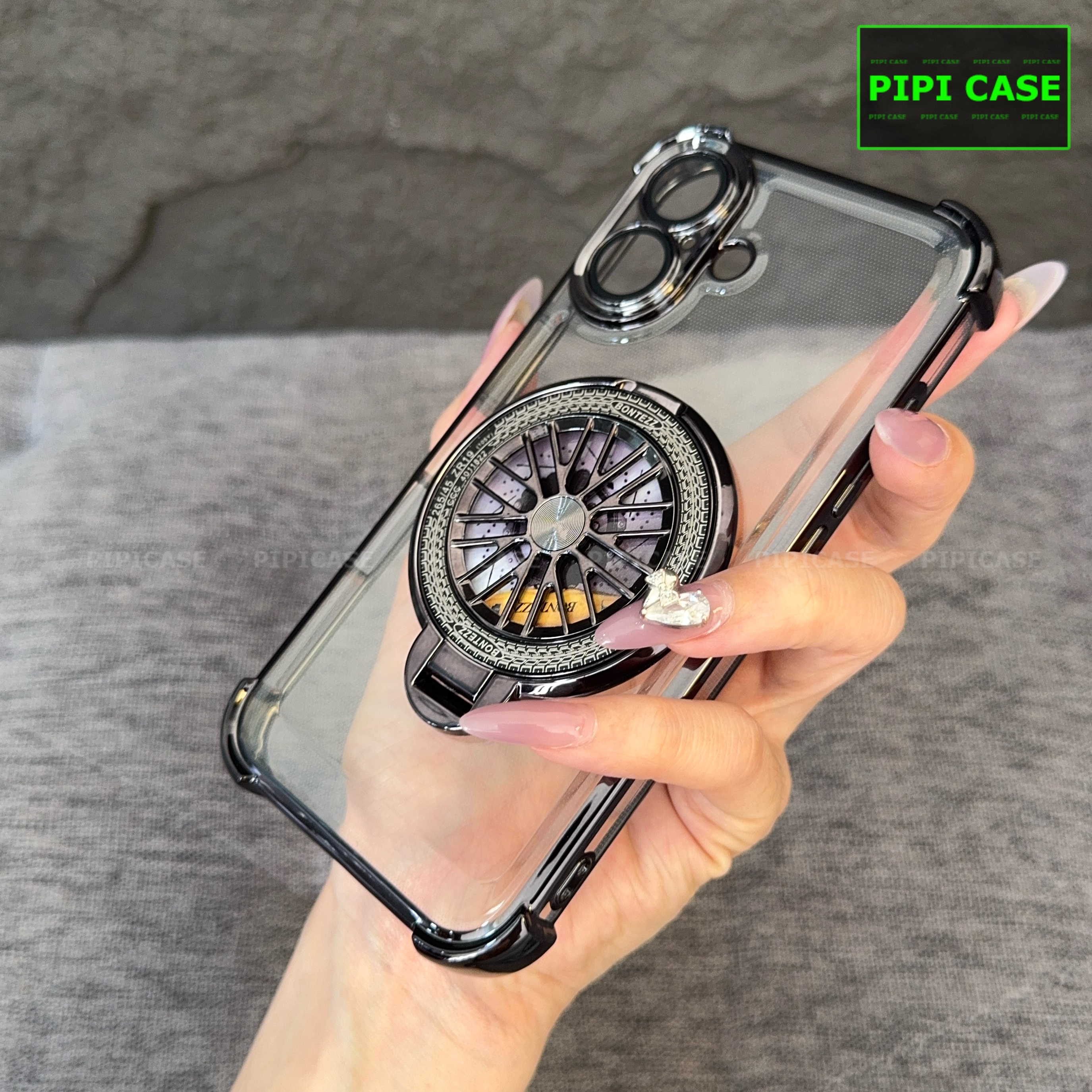 Ốp Lưng iPhone 17 - AB - Đen