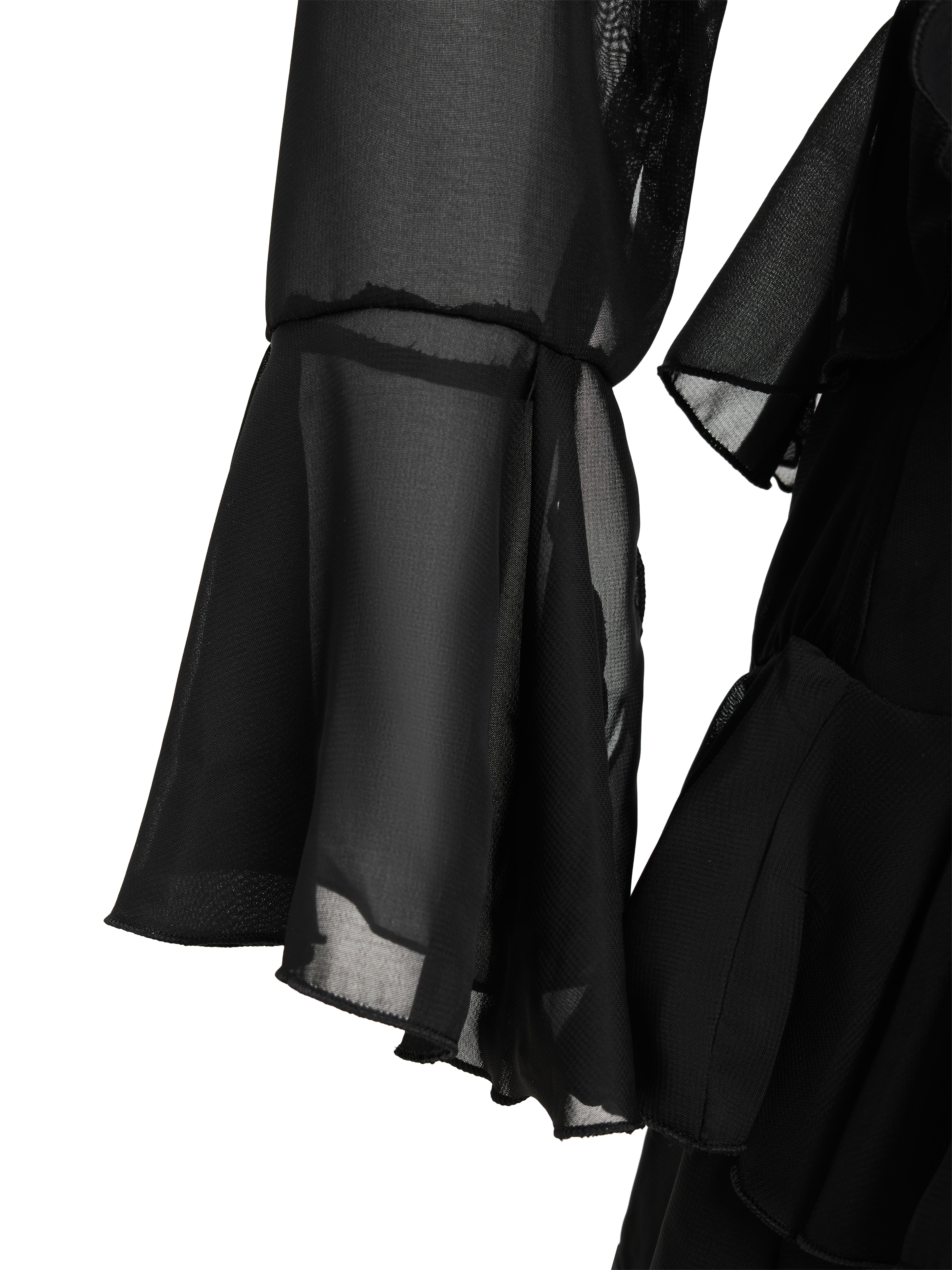 Đầm voan kiểu bèo nhún bigize DA150 dành cho nàng béo mập từ 55-95kg_thumbnail_6