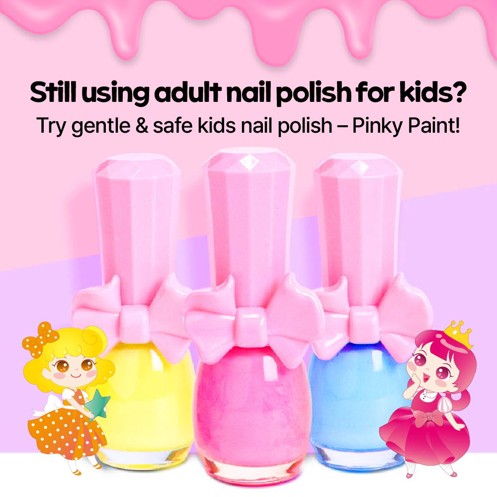 I'm Pinky Kids Water-Based Peel Off Nail Polish Pinky Paint 9ml_thumbnail_8