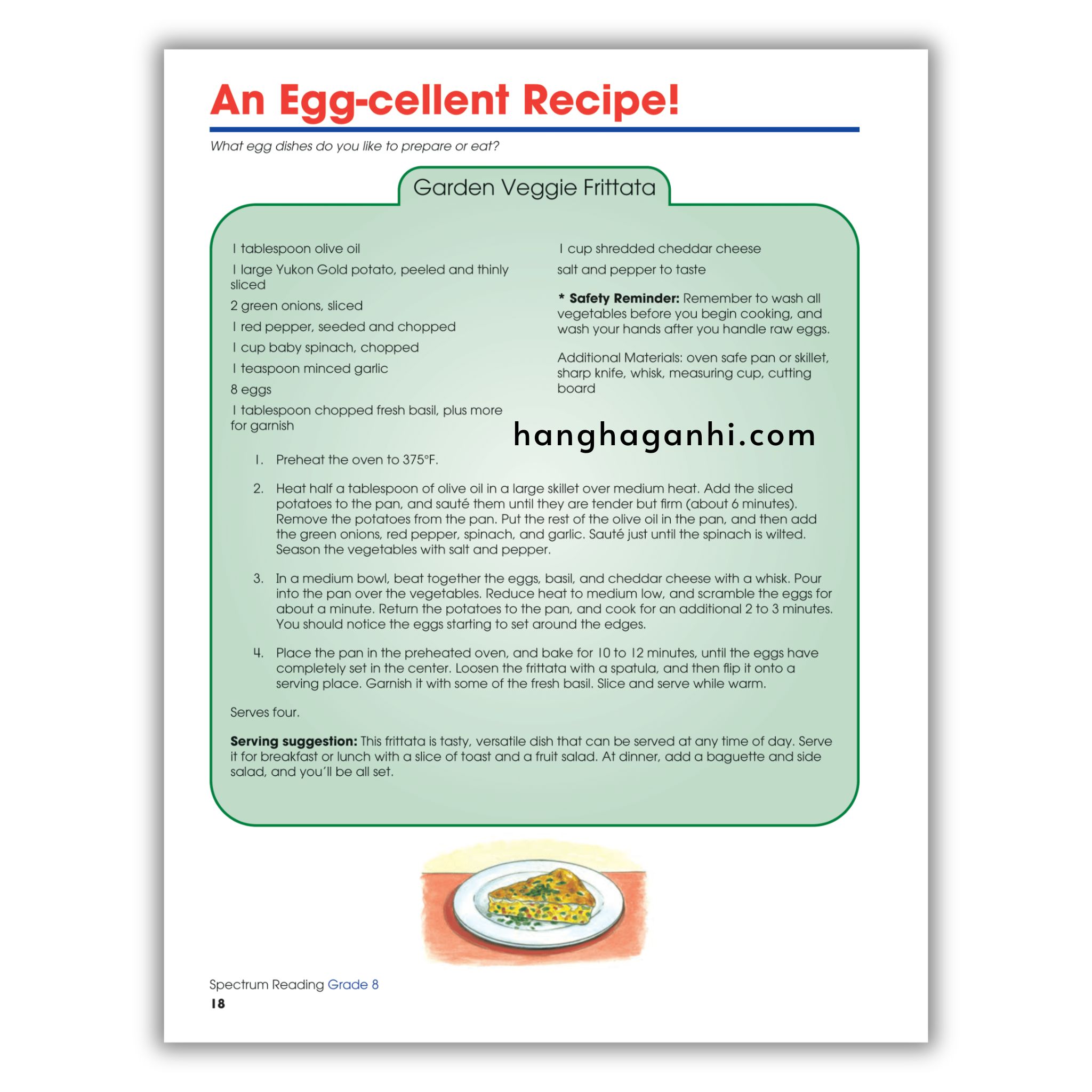 Sách Spectrum Reading Workbook Grade 8_thumbnail_2