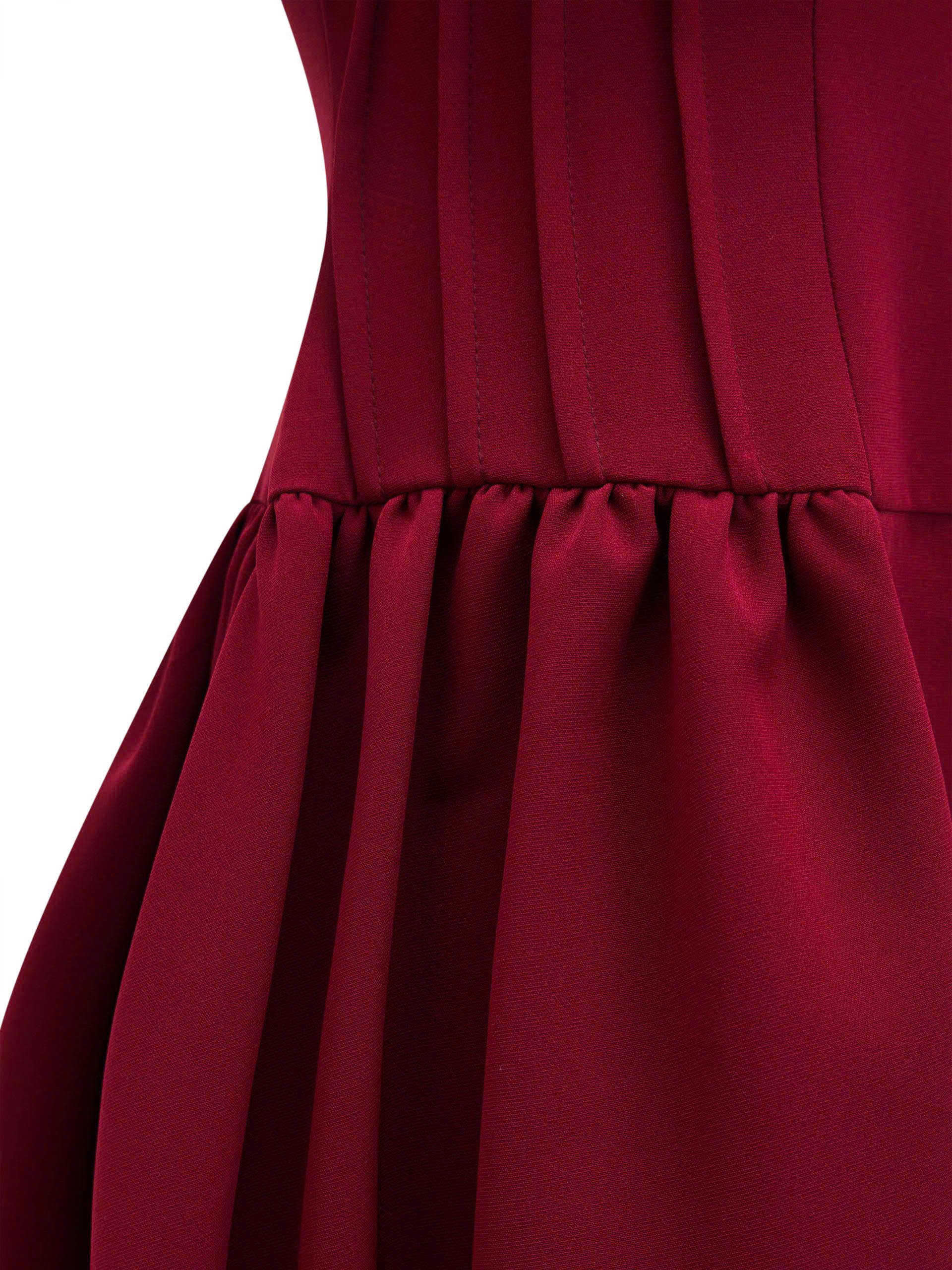 BIGSIZE - Đầm kiểu tay cánh tiên V- DA191_thumbnail_5