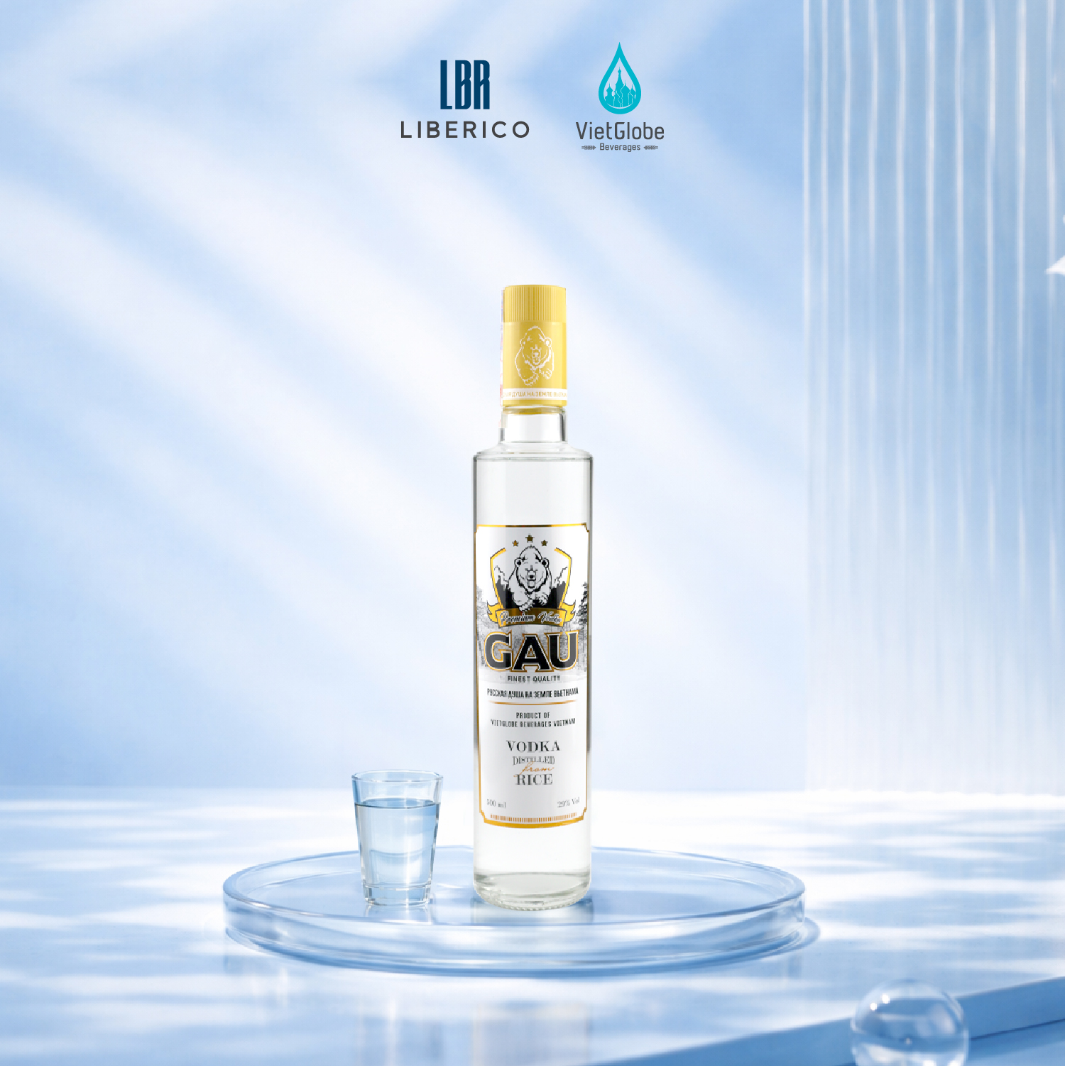 Rượu chai thủy tinh Vodka Gấu 29% Vol - 500ml_thumbnail_2