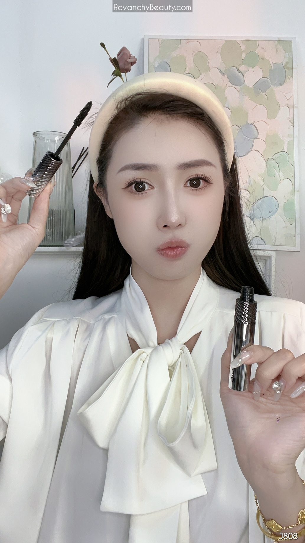 Chuốt Mi QAAJEE J808 Dài Mượt, Định Hình, Không Lem, Công Nghệ Cao_thumbnail_14