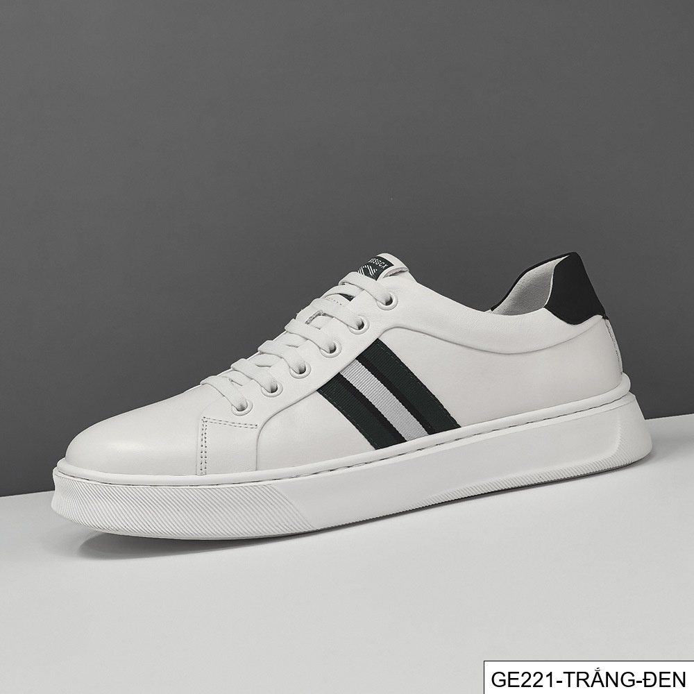 GE221 - Giày thể thao nam da thật giày thường ngày cao cấp dễ phối hợp thời trang nam giày nam ga châu Âu sang trọng nhẹ nhàng xỏ chân lười