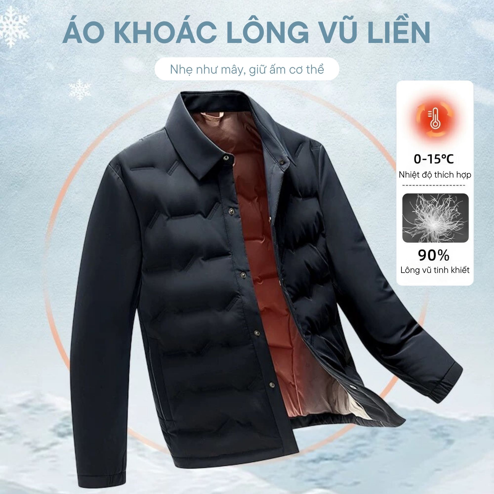 Áo khoác lông vũ liền Vardino AK87_thumbnail_7