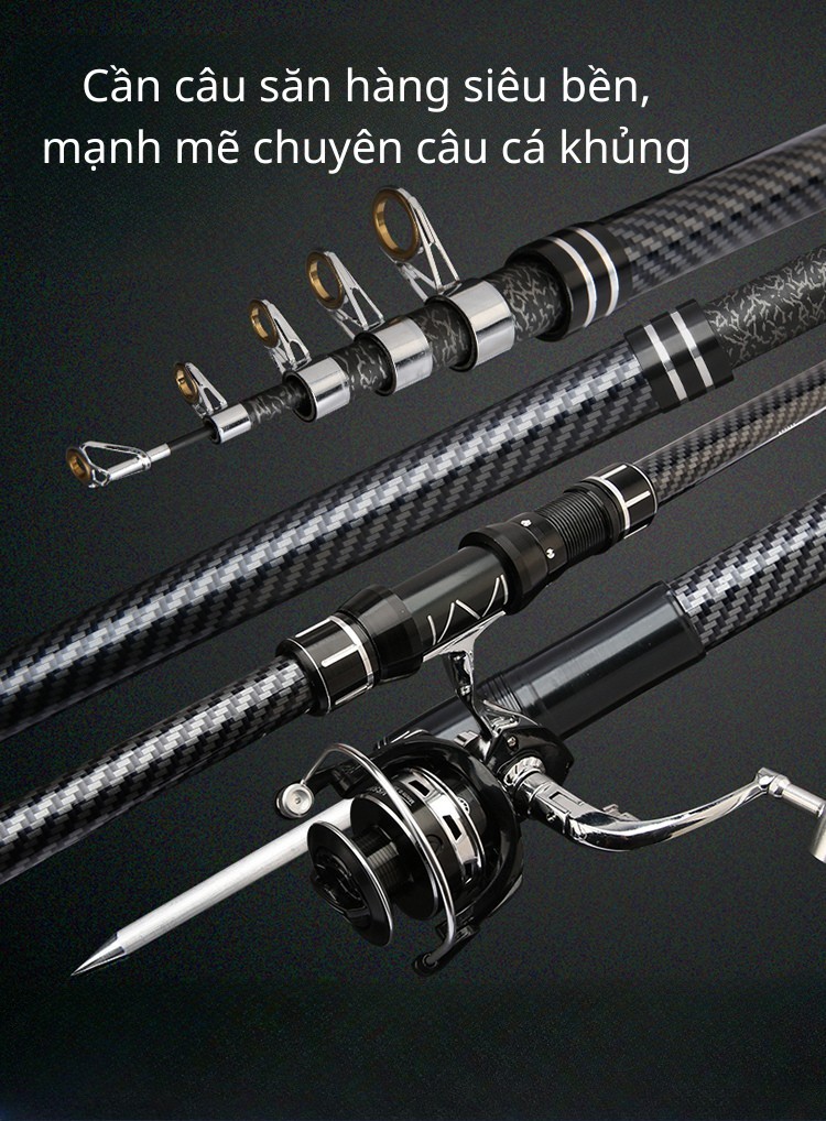 Cần Câu Máy Wolf King