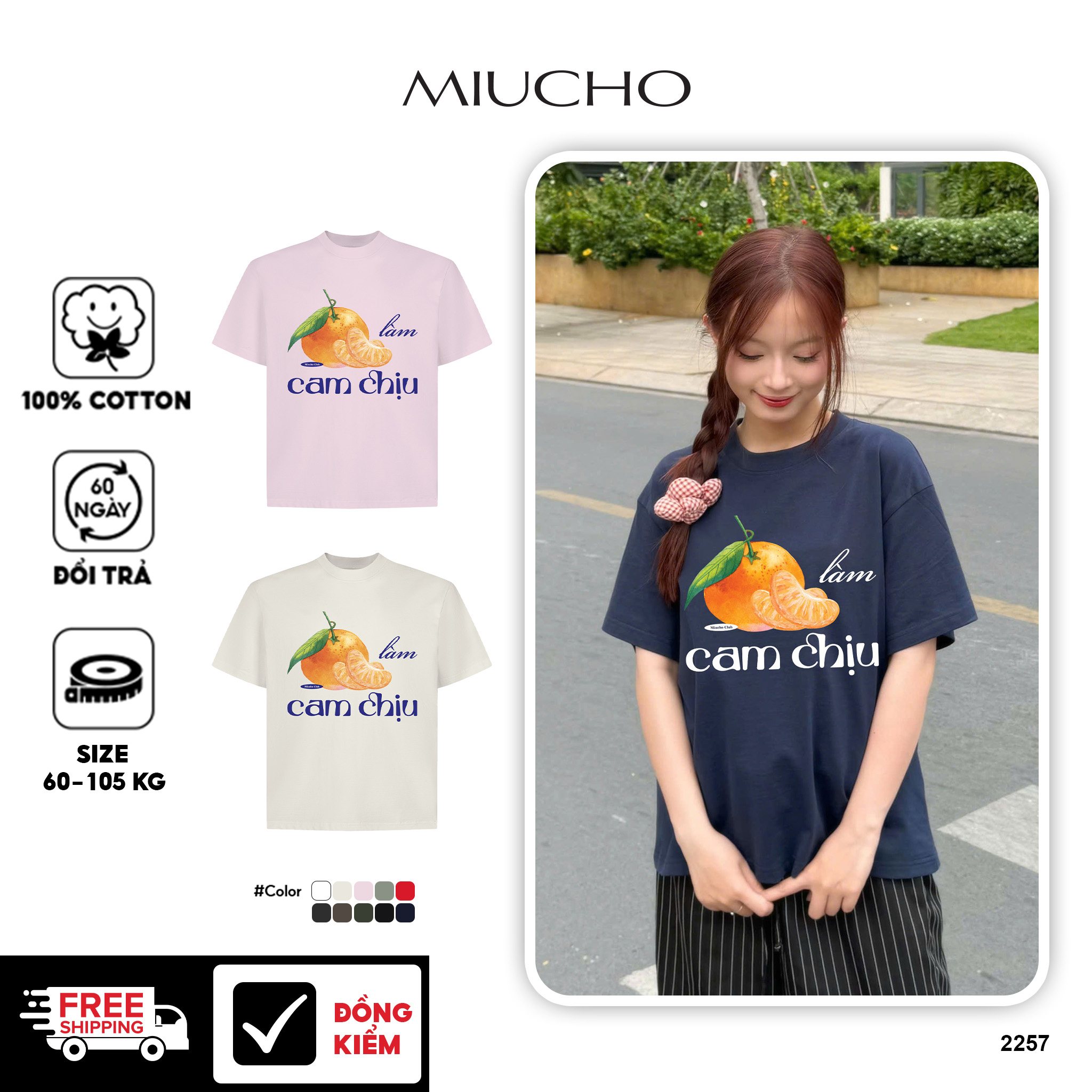 Áo thun boxy in chữ độc đáo 2257 Miucho cổ tròn chất vải cotton 2 chiều in mix_thumbnail_1
