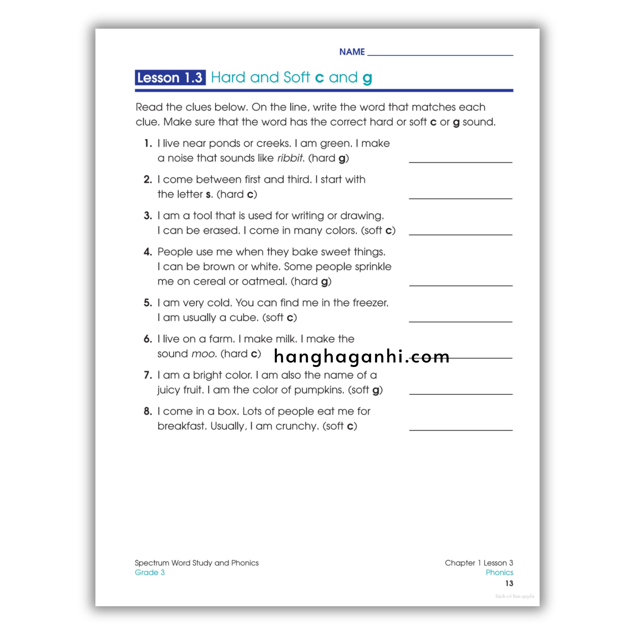 Sách Spectrum Word Study and Phonics Workbook Grade 3_thumbnail_5