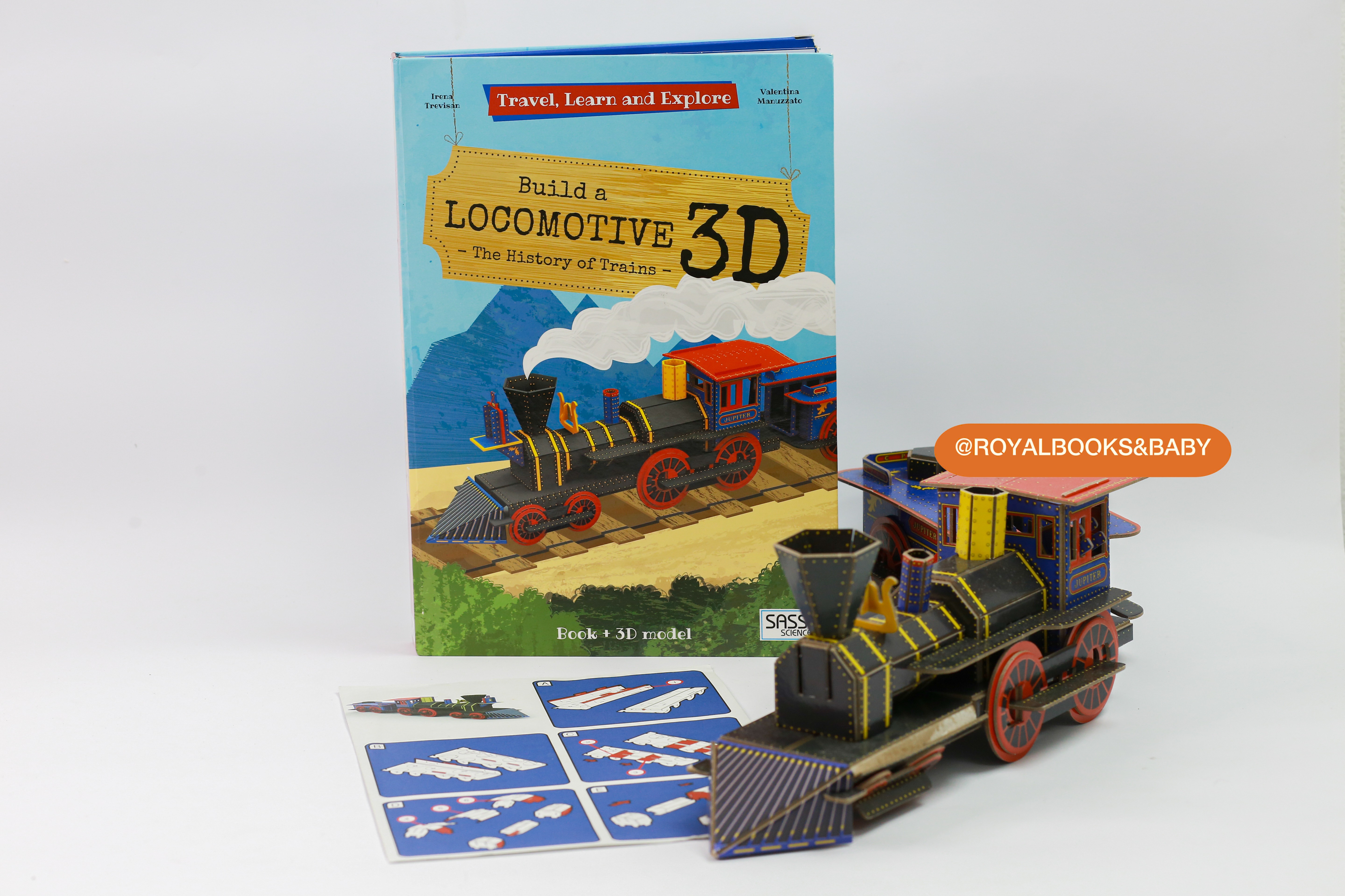 3D - LOCOMOTIVE (Sassi Junior)