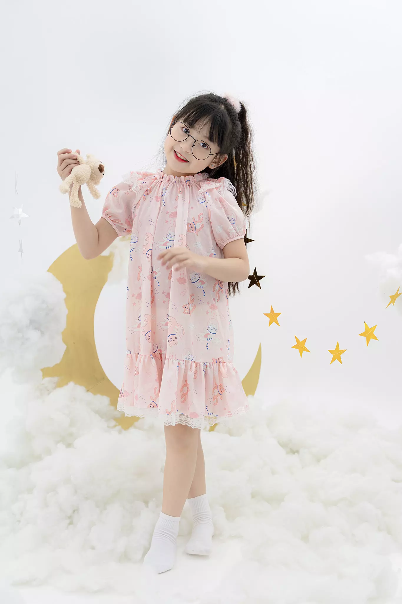 [ Outfit bồng bềnh ] Váy lụa cổ bèo phối ren _thumbnail_2