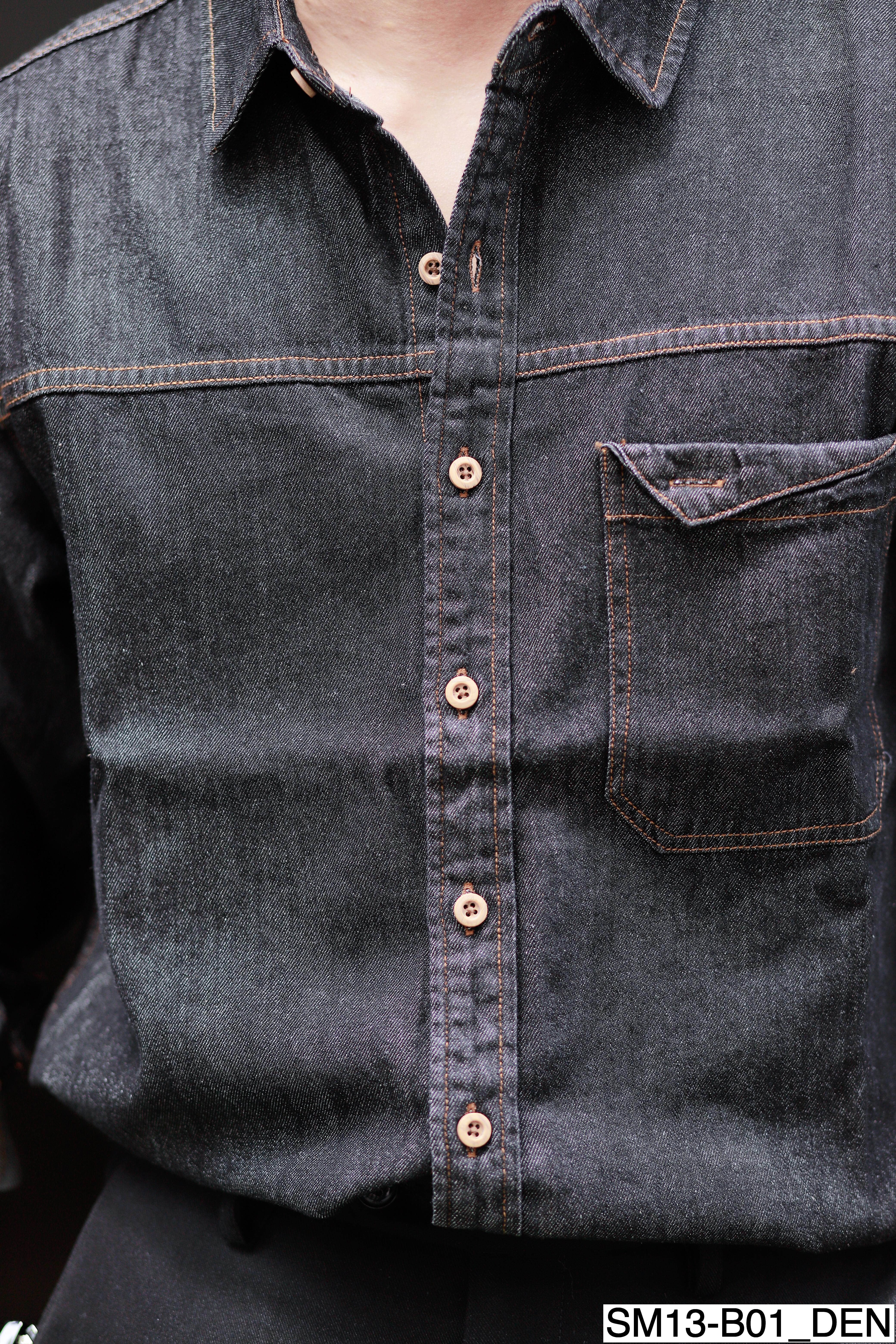 B01 SM13 - Áo sơ mi nam jeans cao cấp_thumbnail_10