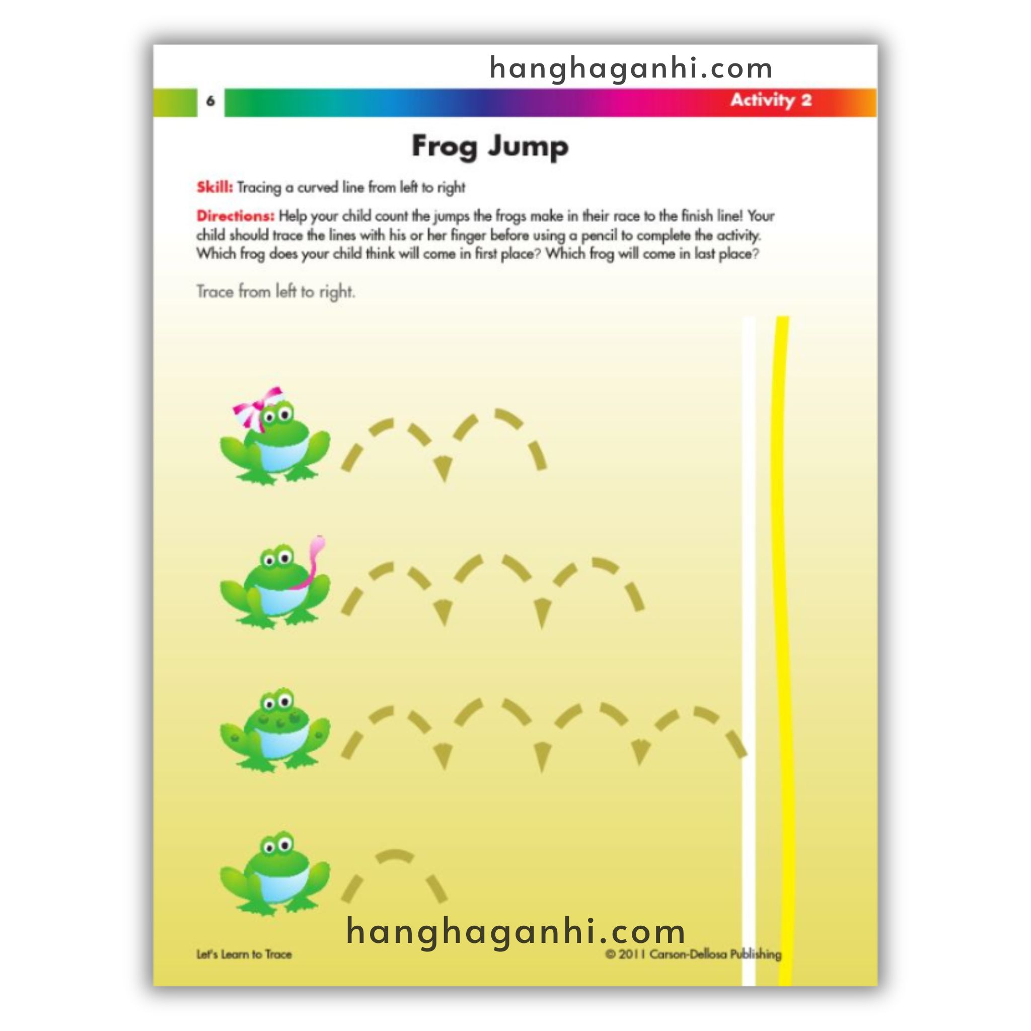 Spectrum 2+ Lets Learn to Trace for Early Years, sách Mỹ cho bé_thumbnail_5
