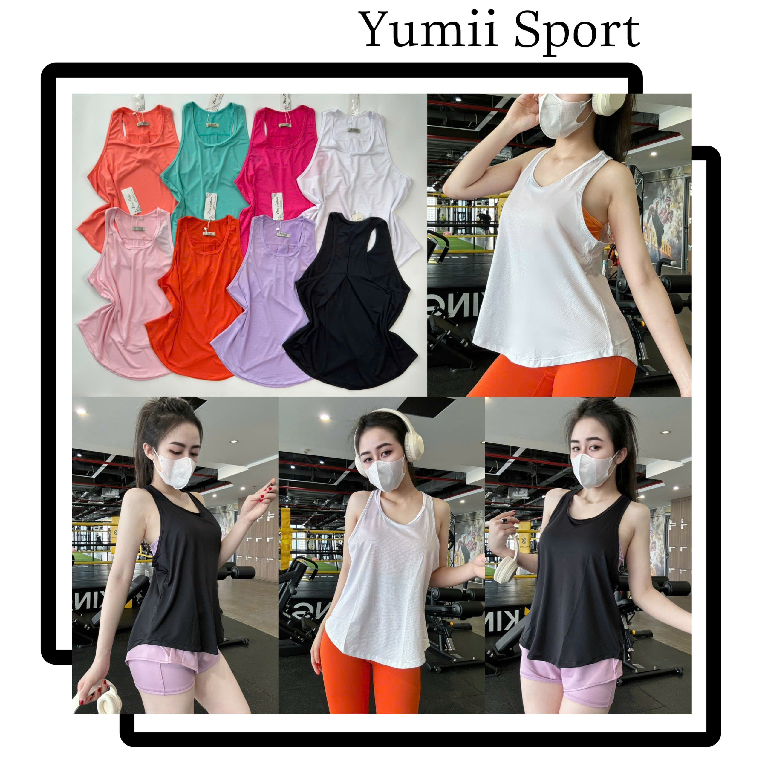Áo Tank Thể Thao Dáng Ba Lỗ Lưới Mè F21_thumbnail_2