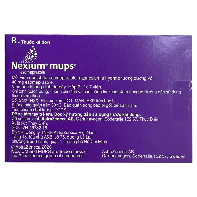 NEXIUM MUPS 40mg