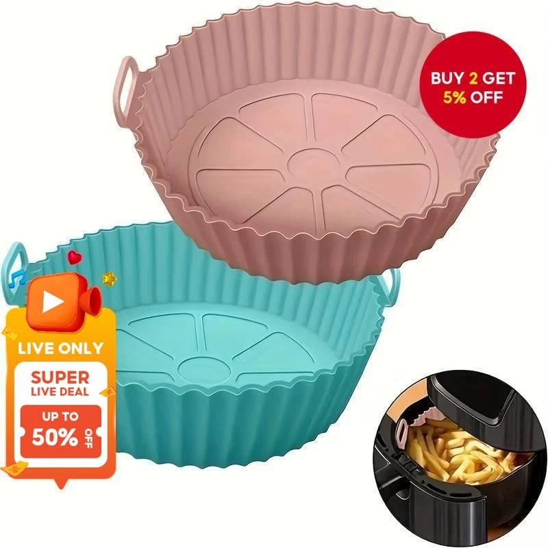 Kitchen Appliances Air Fryers Reusable Silicone