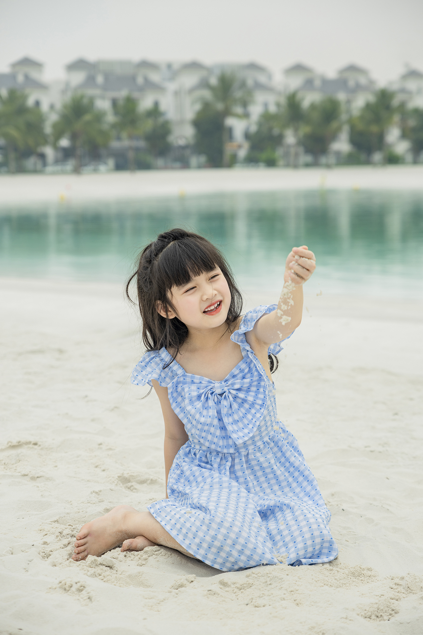 Đầm hai dây nơ ngực_thumbnail_5