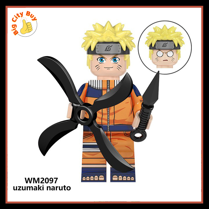 Mô Hình Lắp Ghép Ninja Naruto Làng Lá Siêu Đẹp Cho Bé, Phiên Bản Siêu Xịn_thumbnail_1
