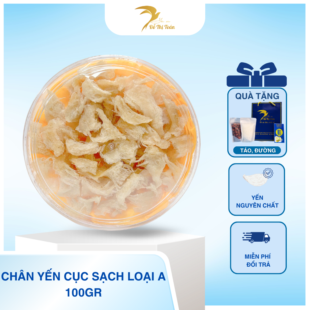 [S36] CHÂN CỤC SẠCH L1- HỘP 100GR