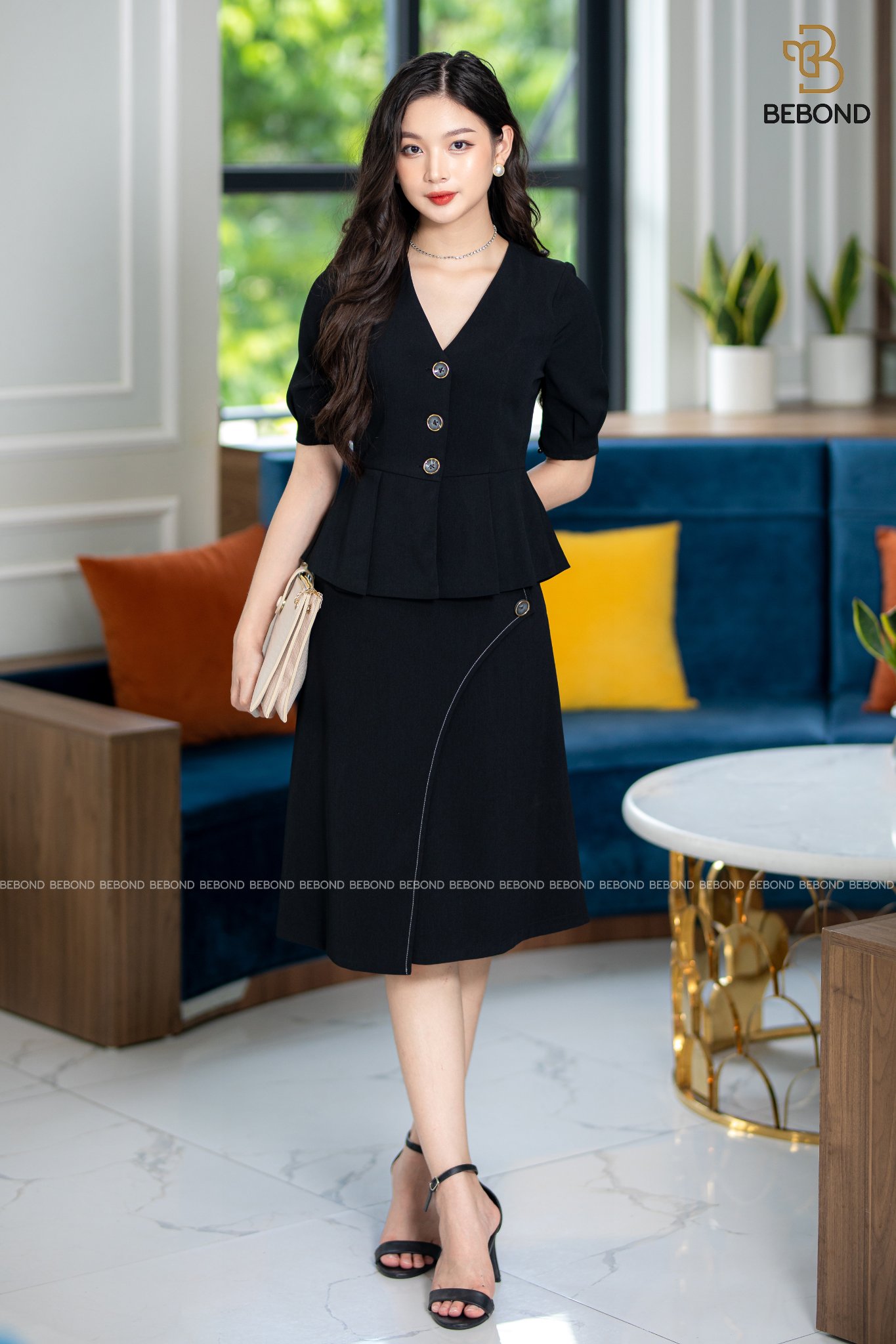 Set ký giả Elin màu ĐEN