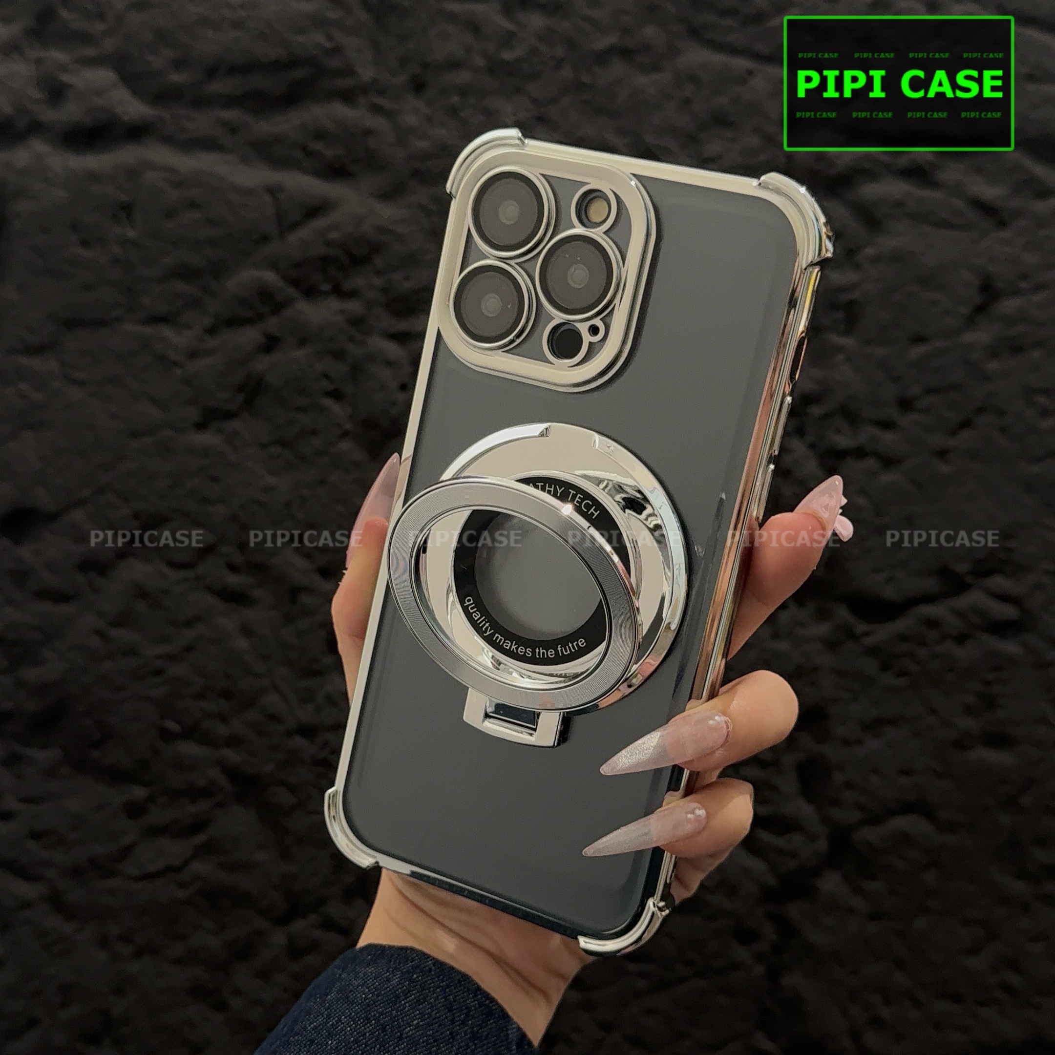 Ốp Lưng iPhone 14 Pro - Ven - Bạc_thumbnail_7