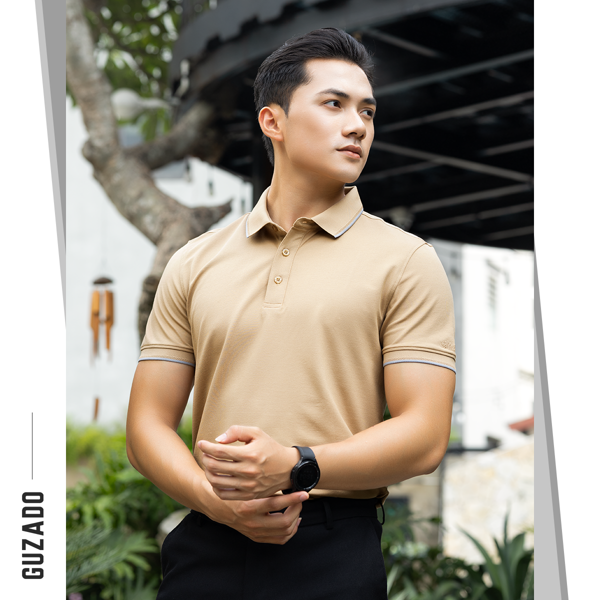 Áo Polo Nam Guzado Vải Coolmax Cá sấu Co Giãn MPS207_thumbnail_0