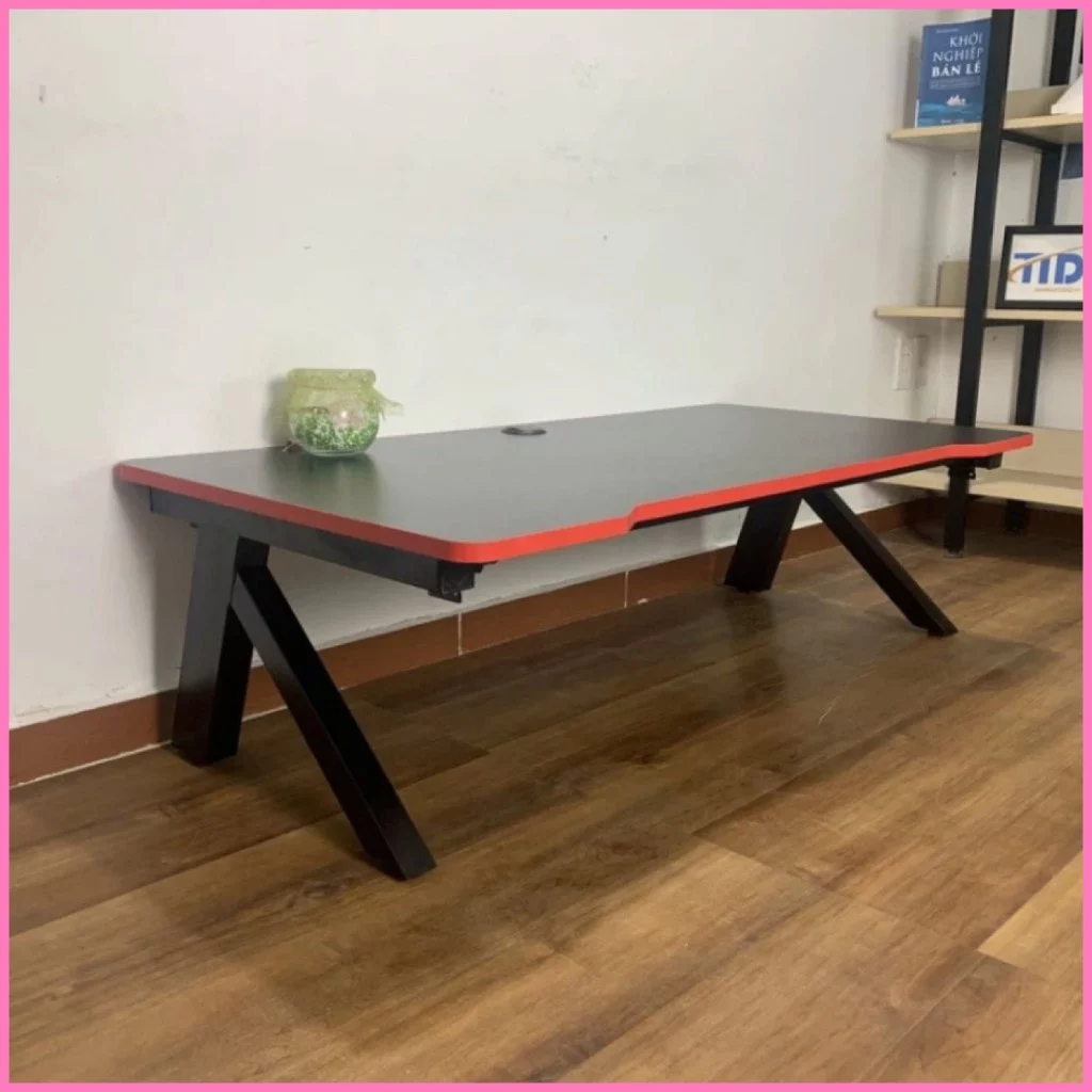 Bàn Bệt Chữ K, Gỗ MDF Chống Thấm, Chống Trầy Xước, Thiết Kế Gọn Gàng Hiện Đại