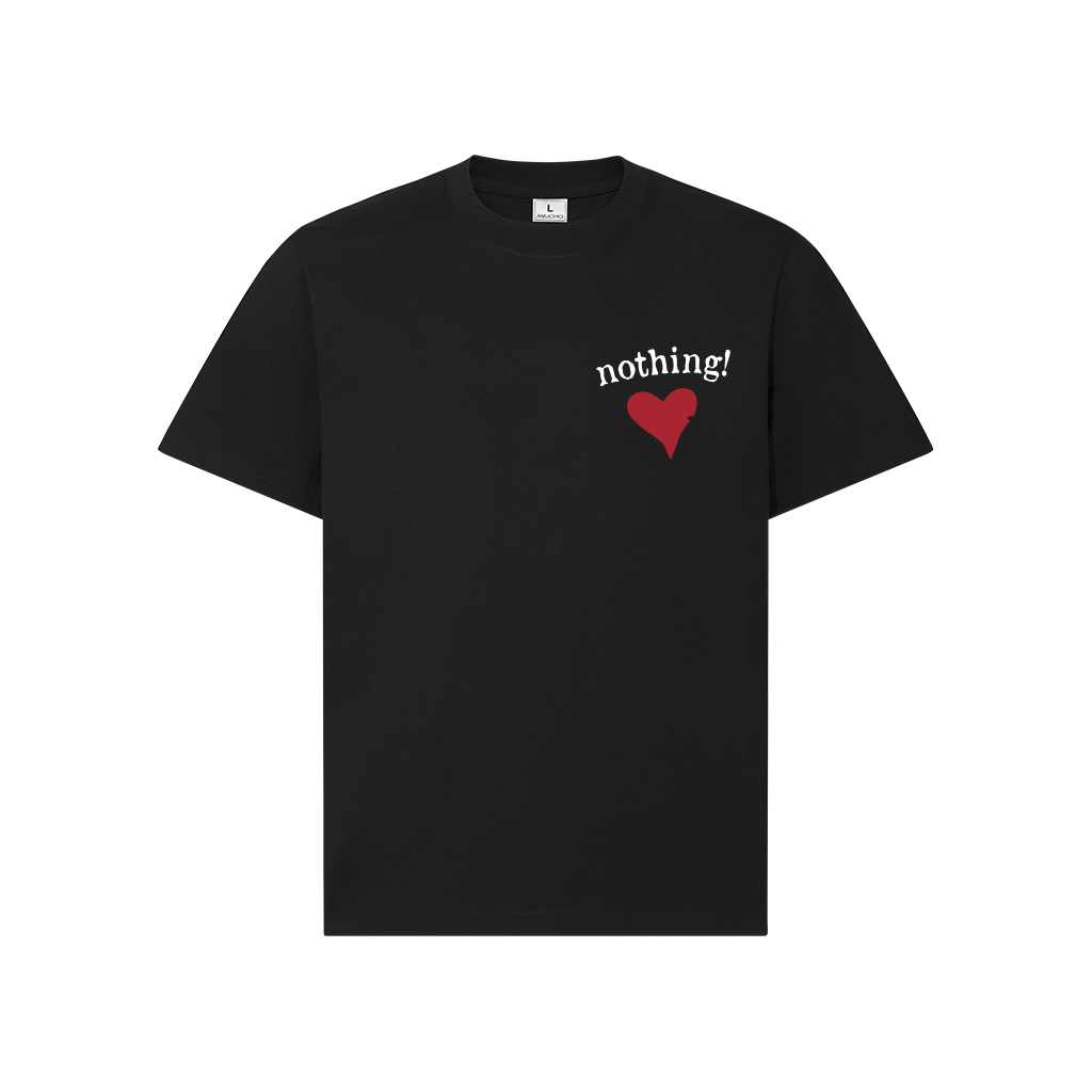 Áo phông đôi nam nữ trái tim form rộng 1967 Miucho Club cổ tròn vải cotton 2c 250gsm in typography_thumbnail_9