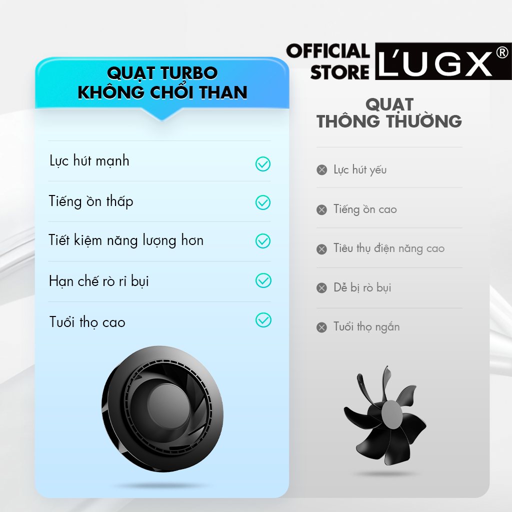 Máy hút bụi nail L’UGX LG622 & LG622S chính hãng - Máy hút bụi móng tích điện và cắm điện Lugx  (bảo hành 6 tháng)_thumbnail_7