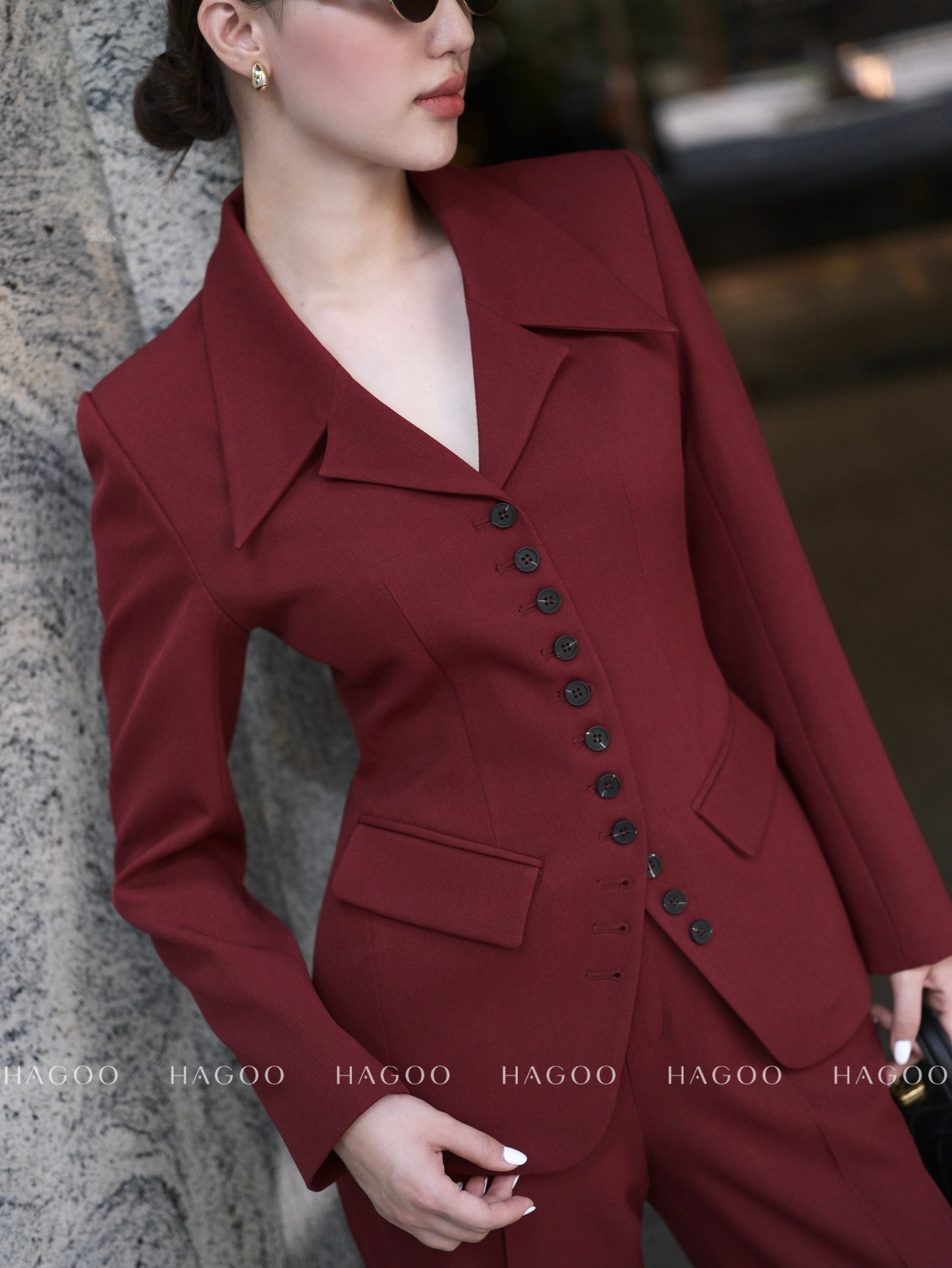 ESER Set ôm eo nhiều cúc HAGOO_thumbnail_3