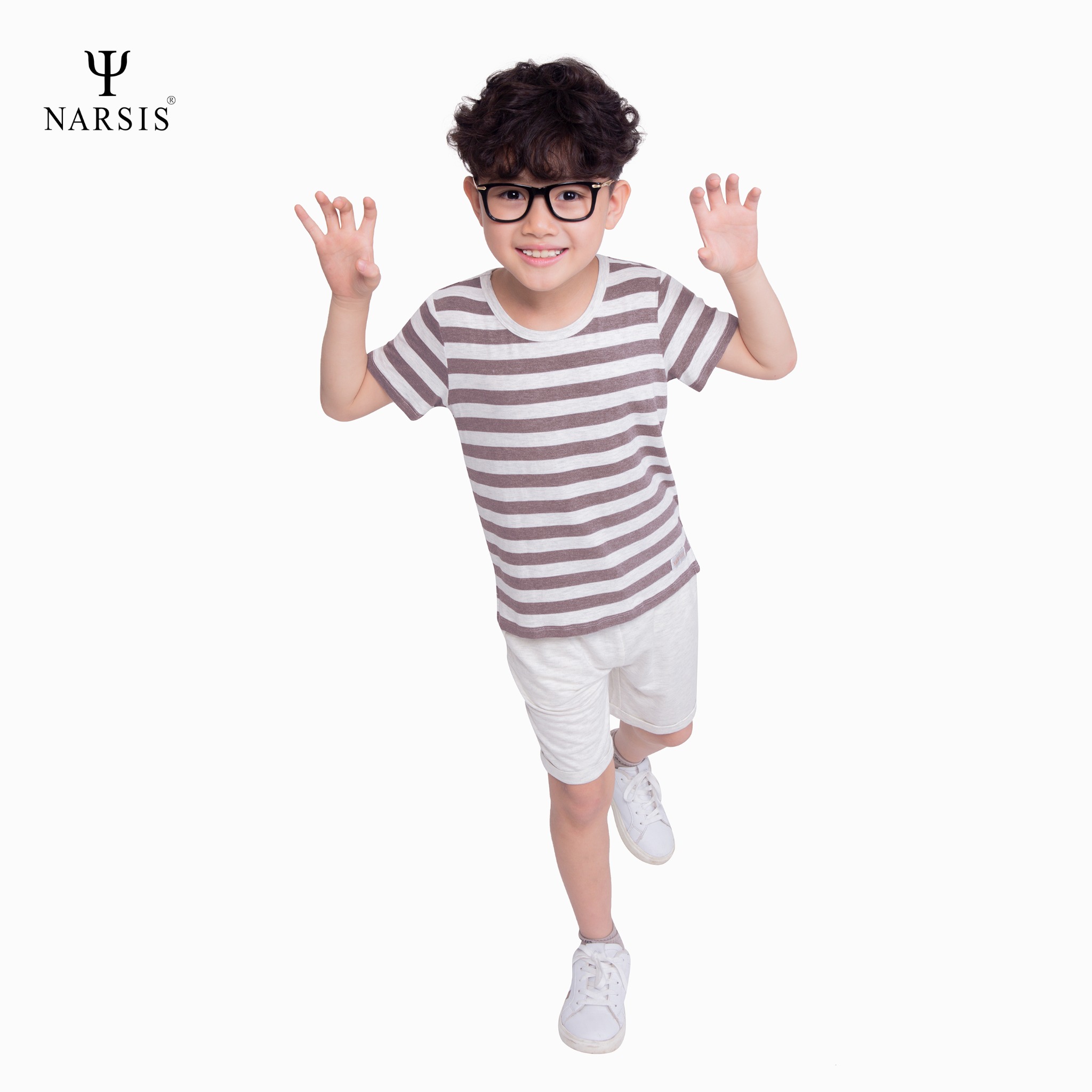 BỘ HÈ BÉ TRAI KE0003 NARSIS CHẤT LIỆU THOÁNG MÁT, DỄ CHỊU, THOẢI MÁI CẢ NGÀY, DỄ VẬN ĐỘNG_thumbnail_0