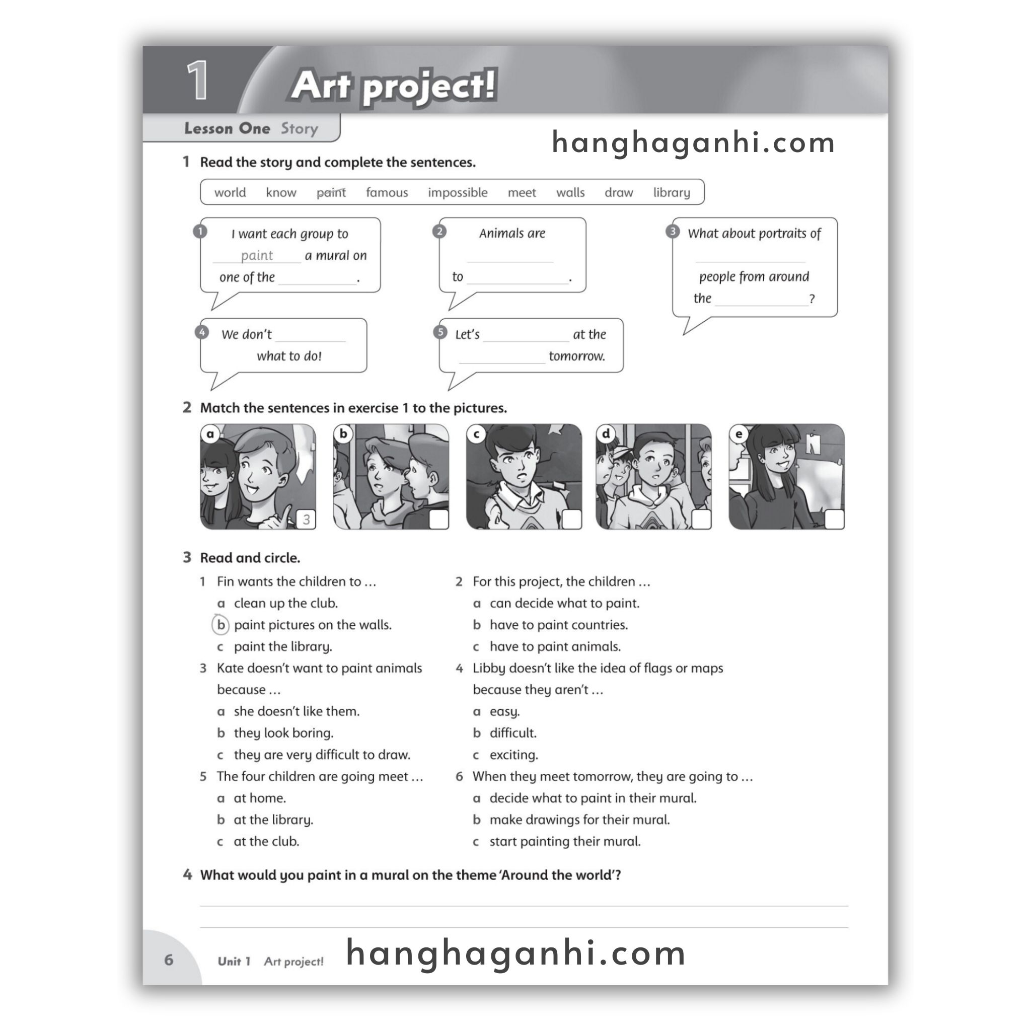 Bộ sách Family and Friends Level 6 (Bản 2nd Student book và Work book) – Tặng kèm file nghe_thumbnail_15