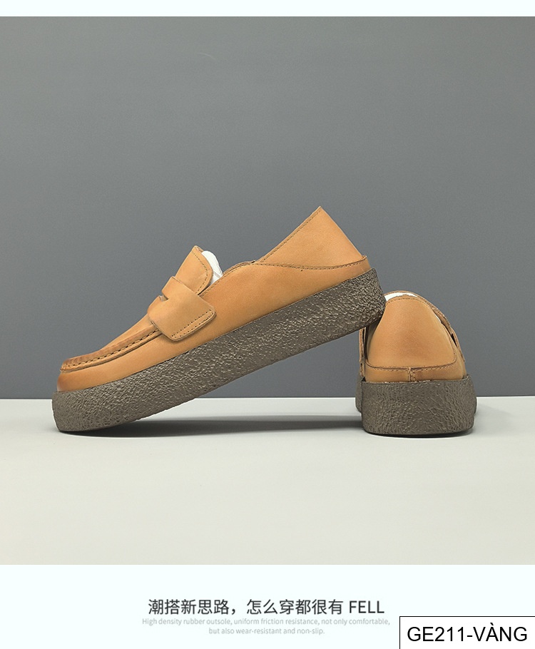 GE211 - Giày lười nam da thật kiểu Âu thời trang, phong cách thường ngày_thumbnail_4