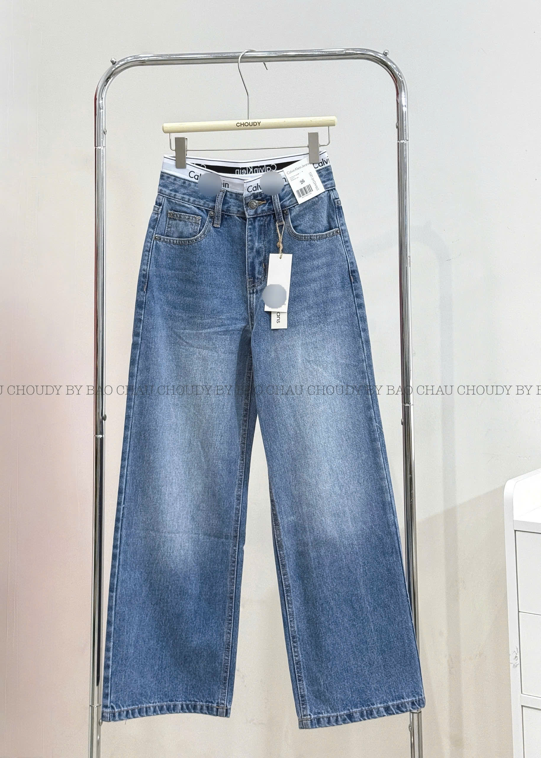 Q324 QUẦN JEAN SUÔNG