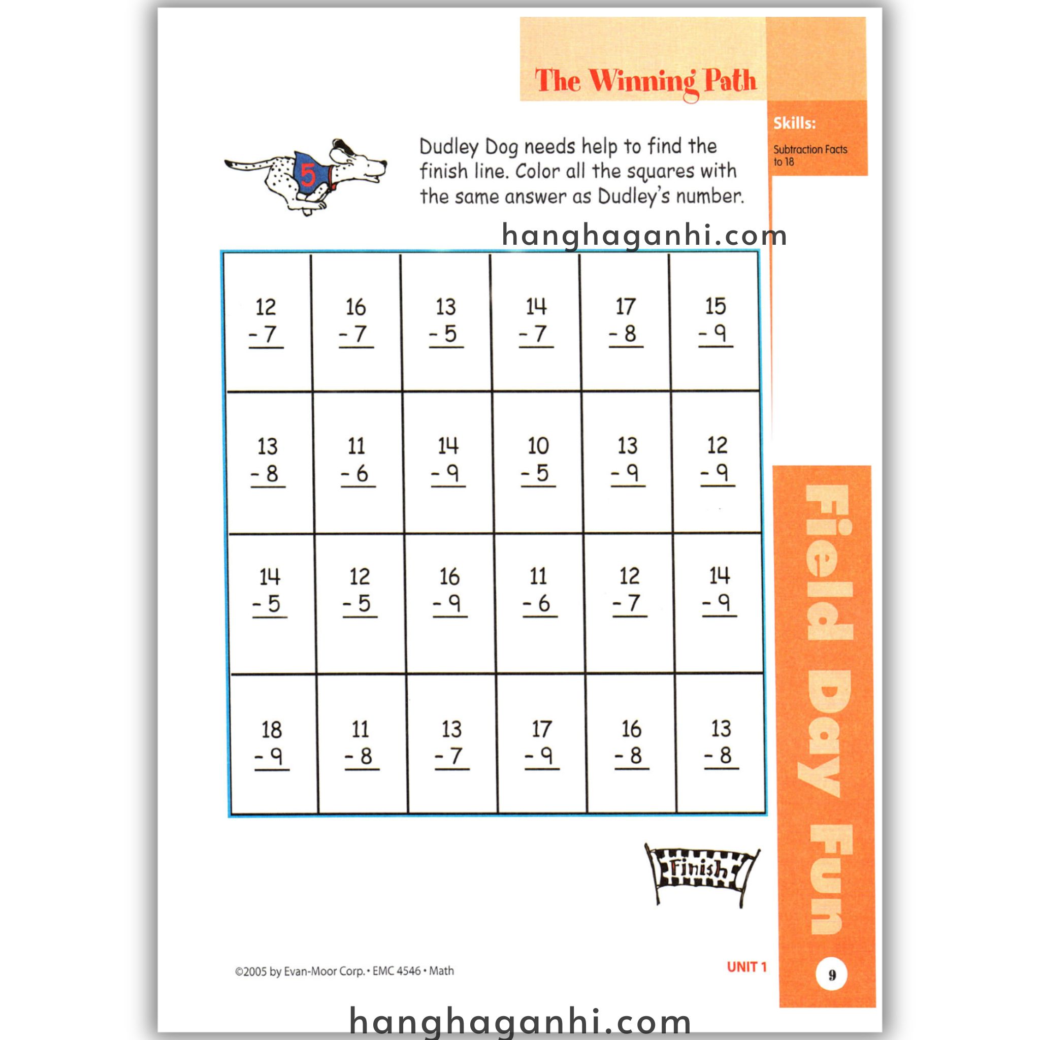 Skill Sharpeners Math Grade 2, Sách Toán Mỹ Evan Moor cho học sinh lớp 2_thumbnail_8