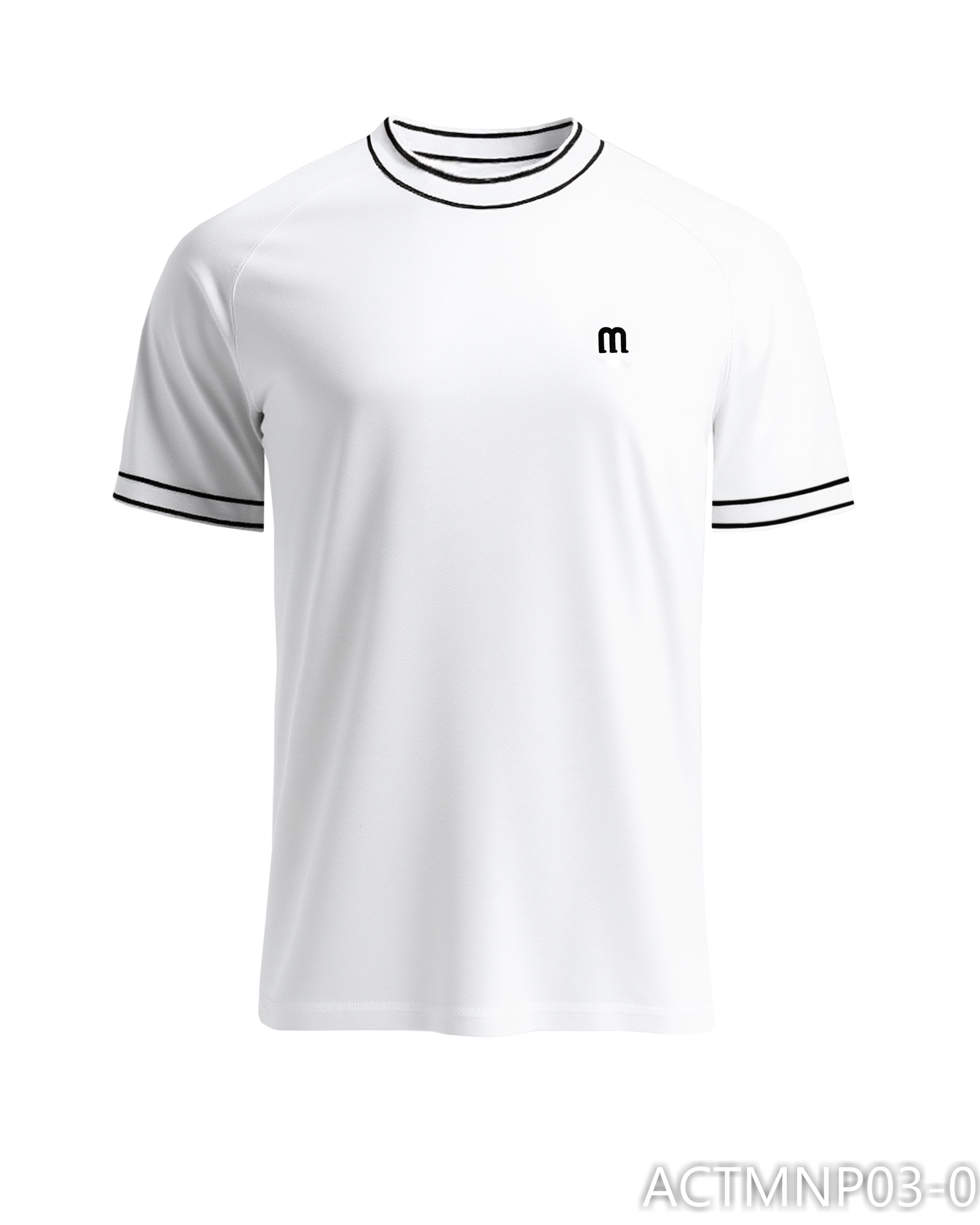 Áo thun thể thao nam chơi Pickleball/Tennis Pique Sportline Manesti