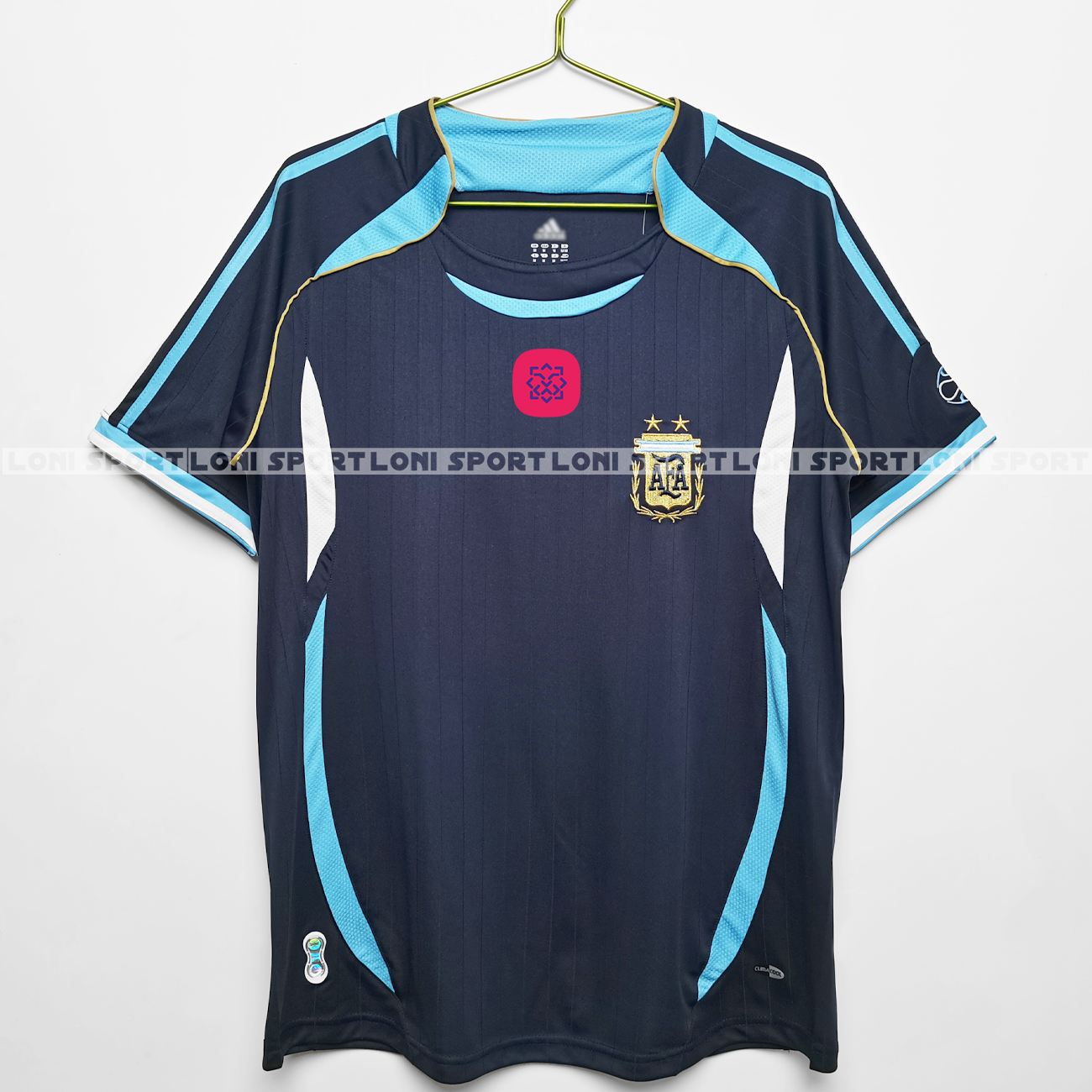 Áo Retro Argentina sân khách xanh 2006_thumbnail_1