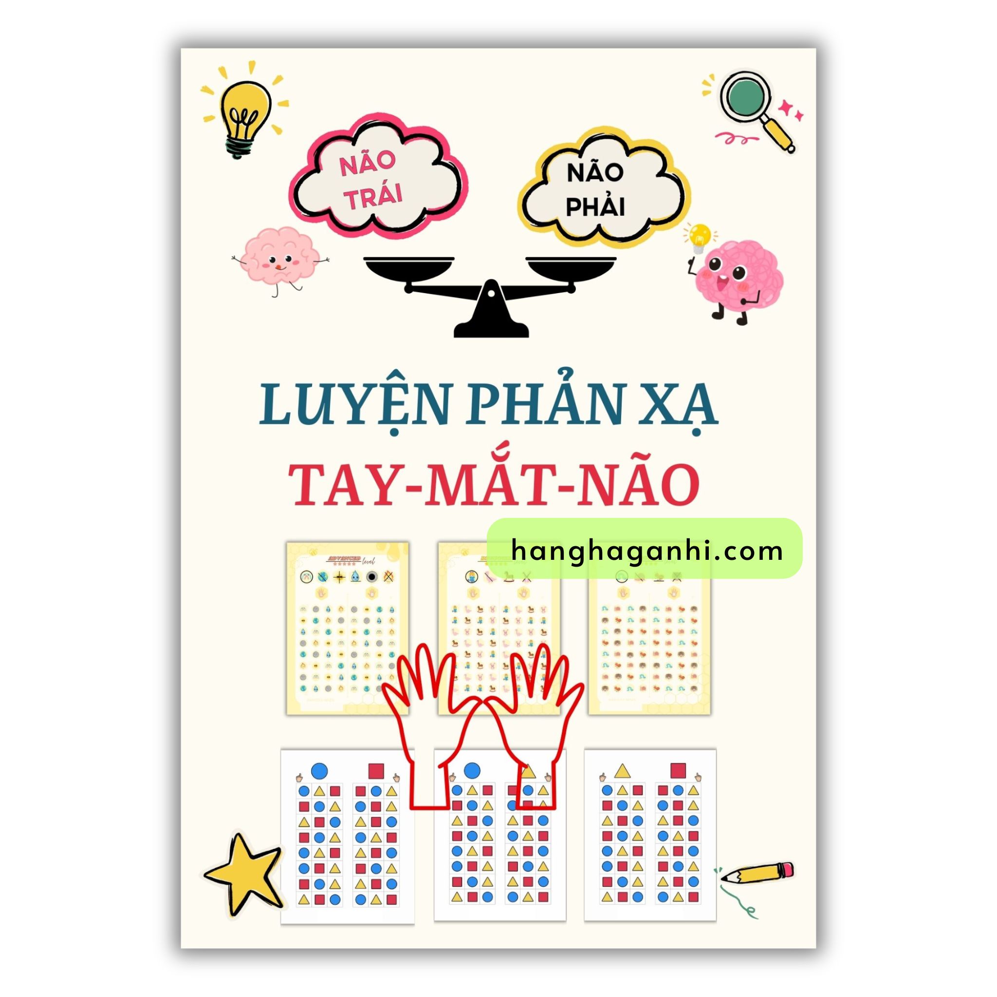Học liệu tư duy luyện phản xạ tay mắt não, ép plastic tặng kèm 2 bút viết xóa_thumbnail_0